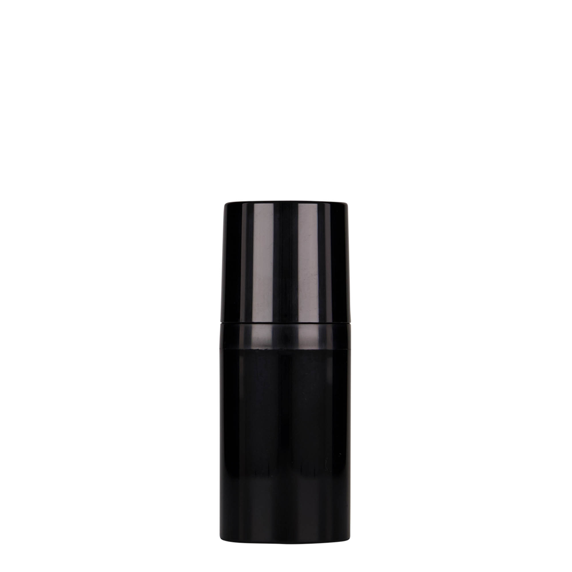 30 ml bezgaisa dozators 'Mezzo', PP plastmasa, melns 30 ml bezgaisa dozators 'Mezzo', PP plastmasa, melns