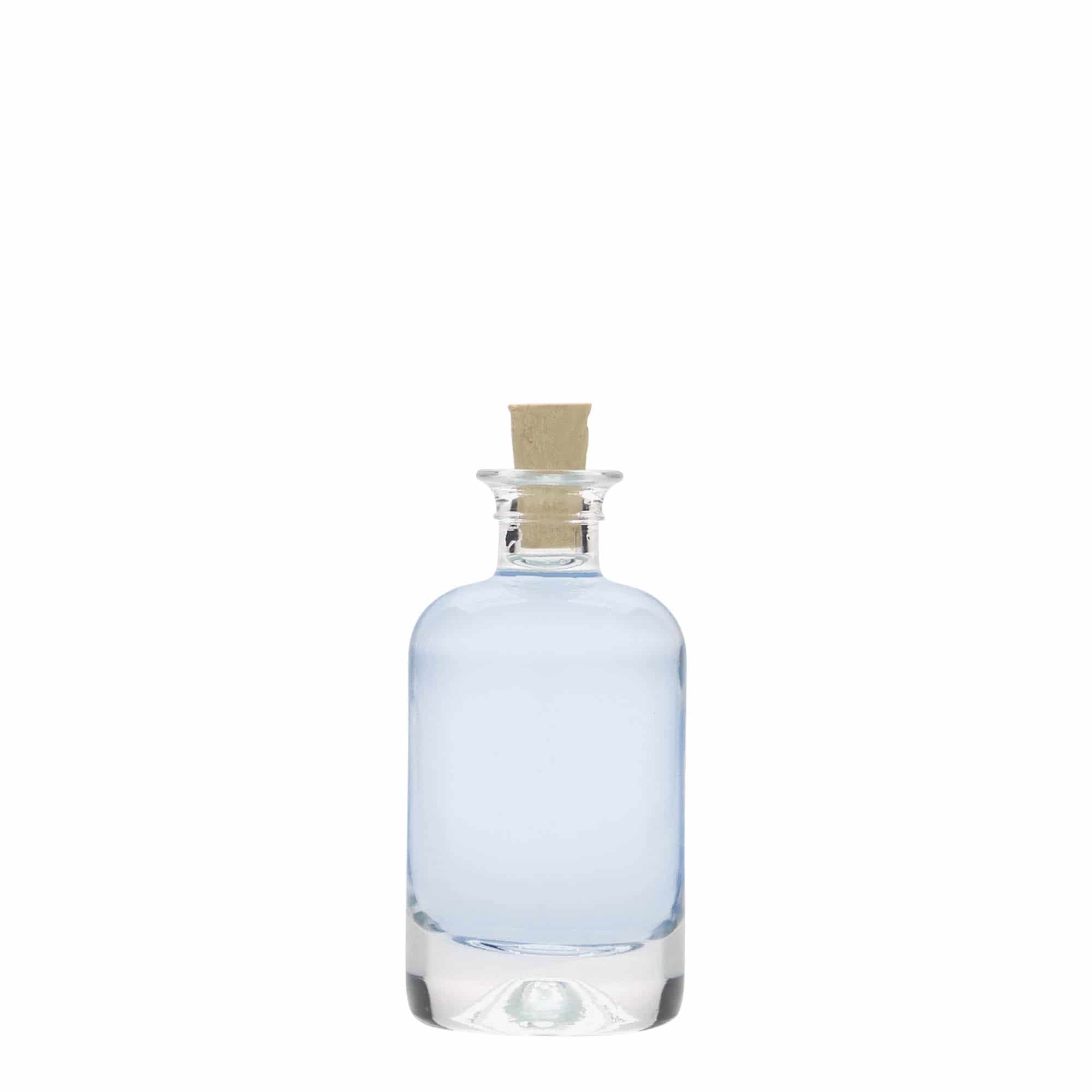 40 ml stikla pudele aptiekāram, atvere: korķis