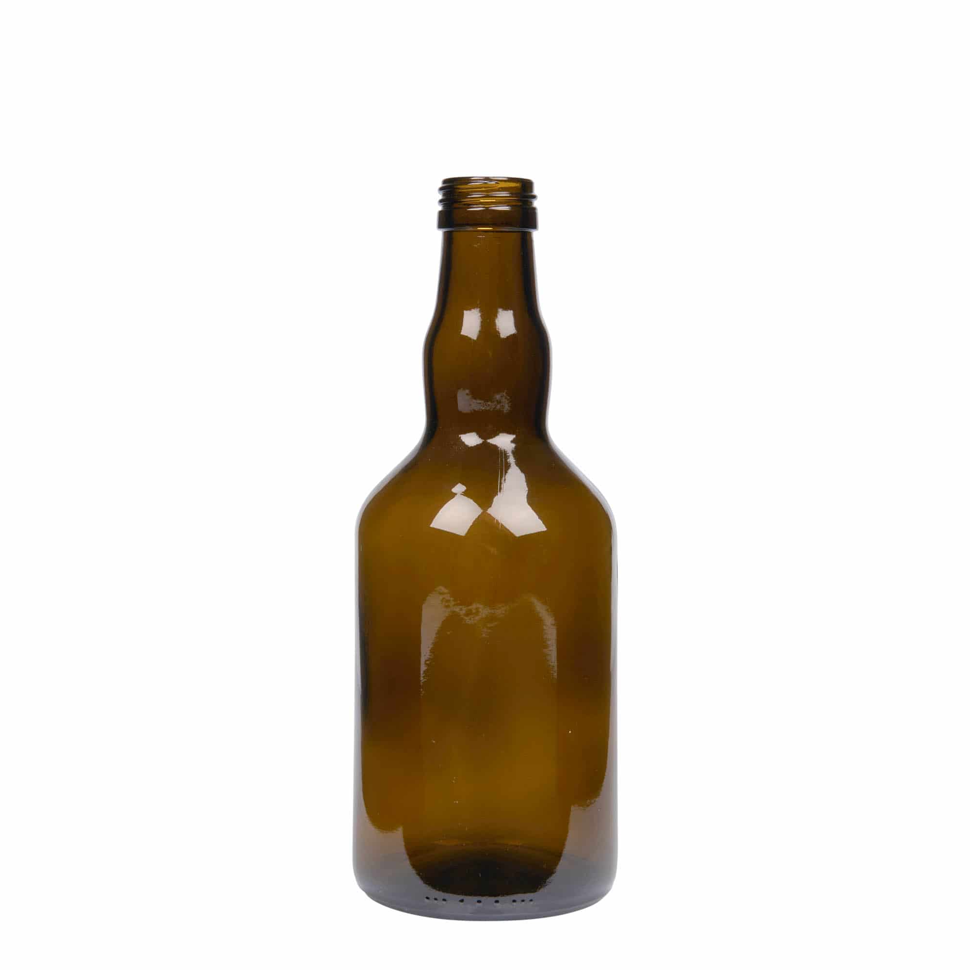 500 ml stikla pudele 'Olona', antīki zaļa, aizdare: PP 31,5 500 ml stikla pudele 'Olona', antīki zaļa, aizdare: PP 31,5