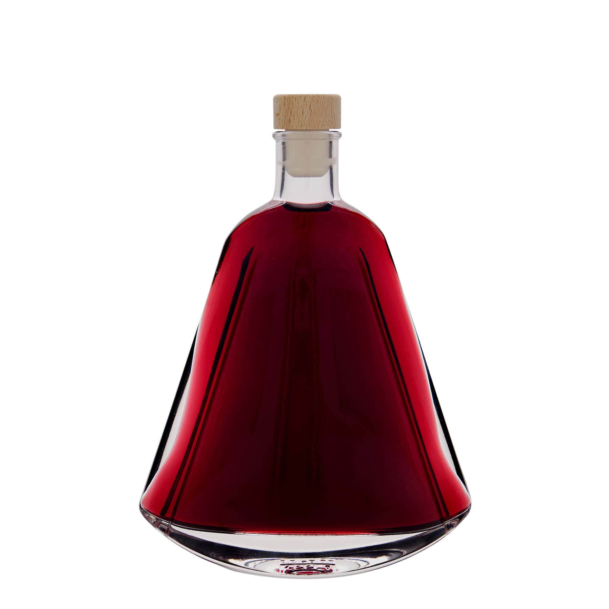 350 ml stikla pudele 'Maurizio', ovāla, aizdare: korķis