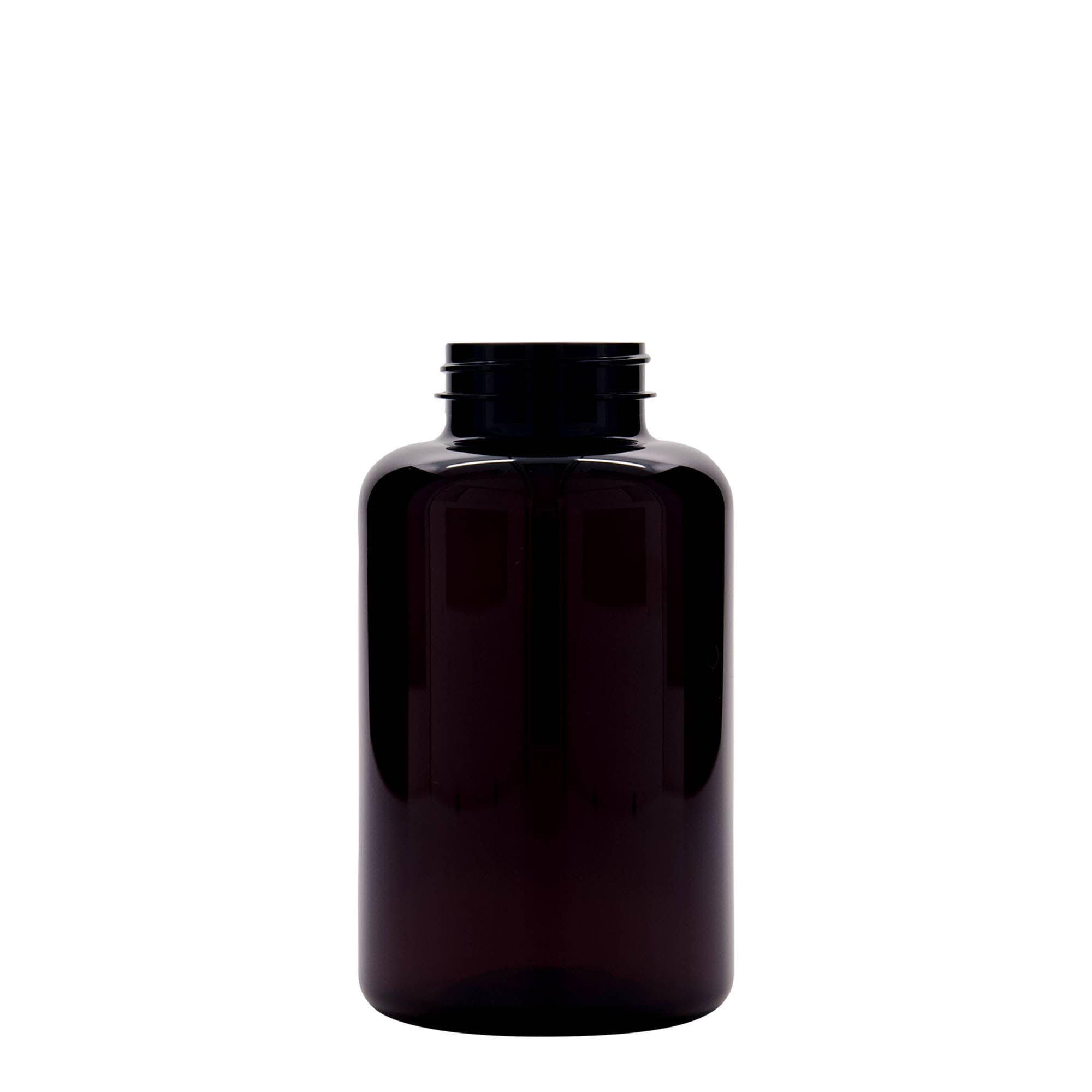 500 ml PET trauks, plastmasas, brūns, aizdare: GPI 45/400 500 ml PET trauks, plastmasas, brūns, aizdare: GPI 45/400