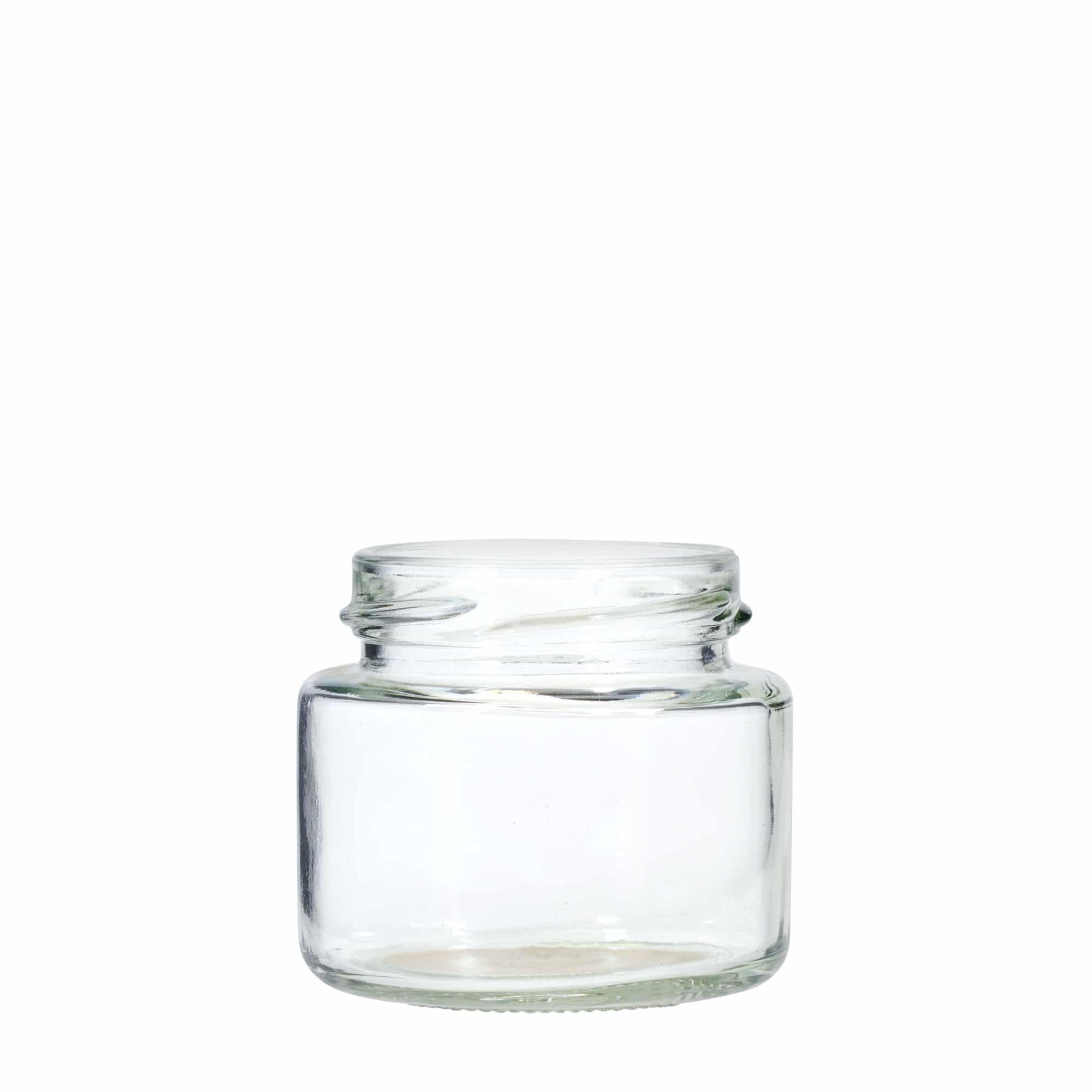 110 ml apvalus stiklainis, kaklelis: Twist-Off (TO 53) 110 ml apvalus stiklainis, kaklelis: Twist-Off (TO 53)