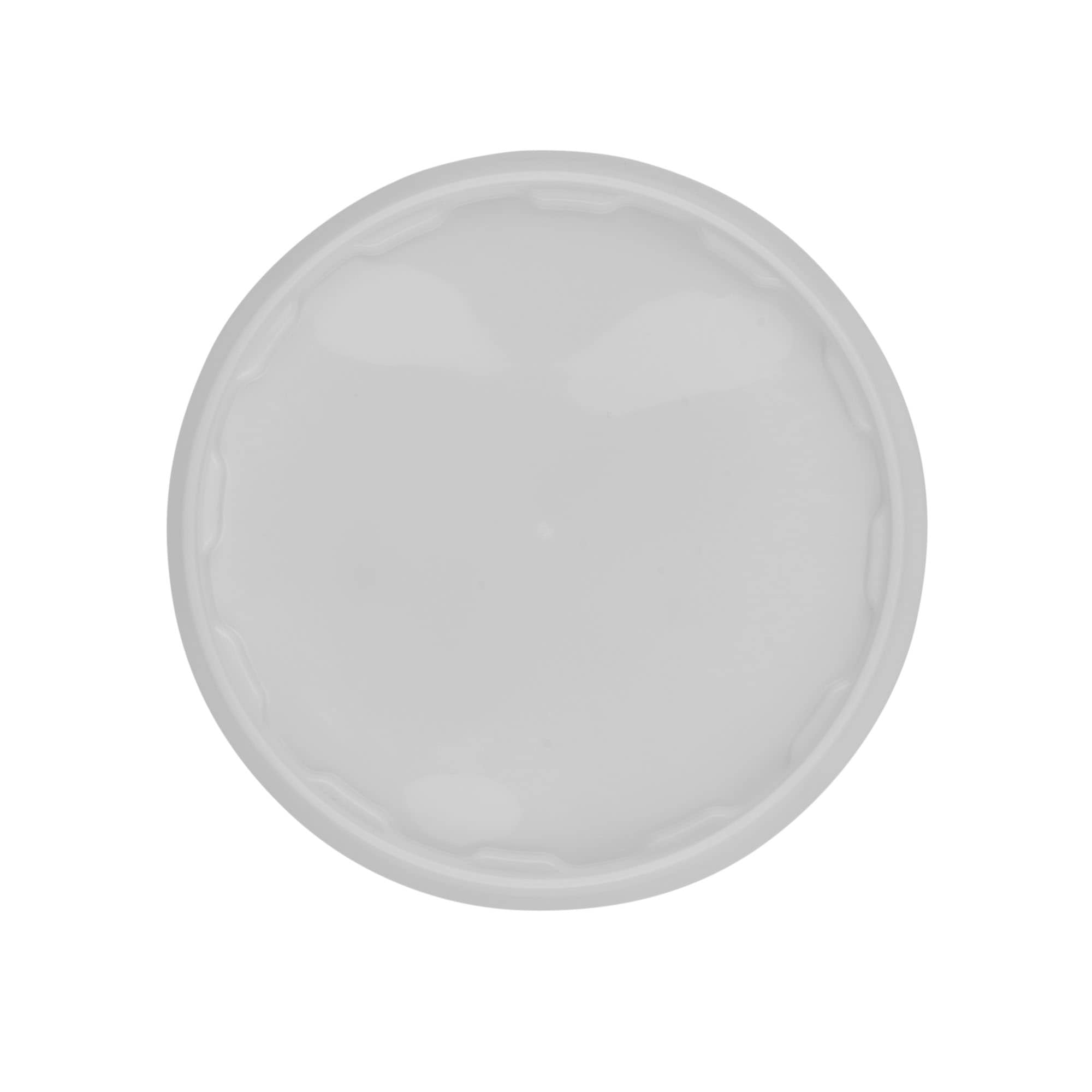 Vāks 1 l spainim, PP plastmasas, balts
