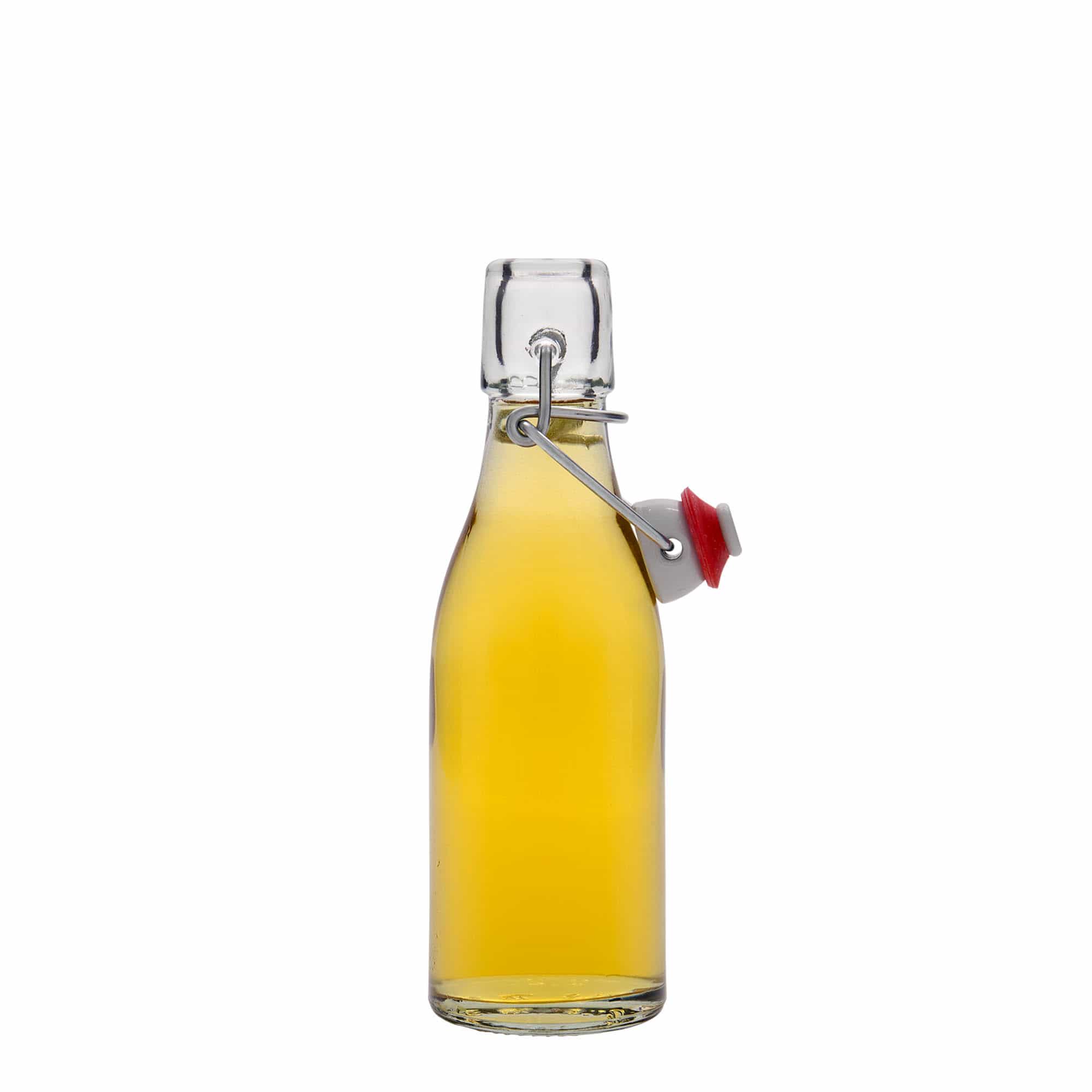 200 ml stikla pudele 'Paul', atvere: vāciņš ar aizbīdni