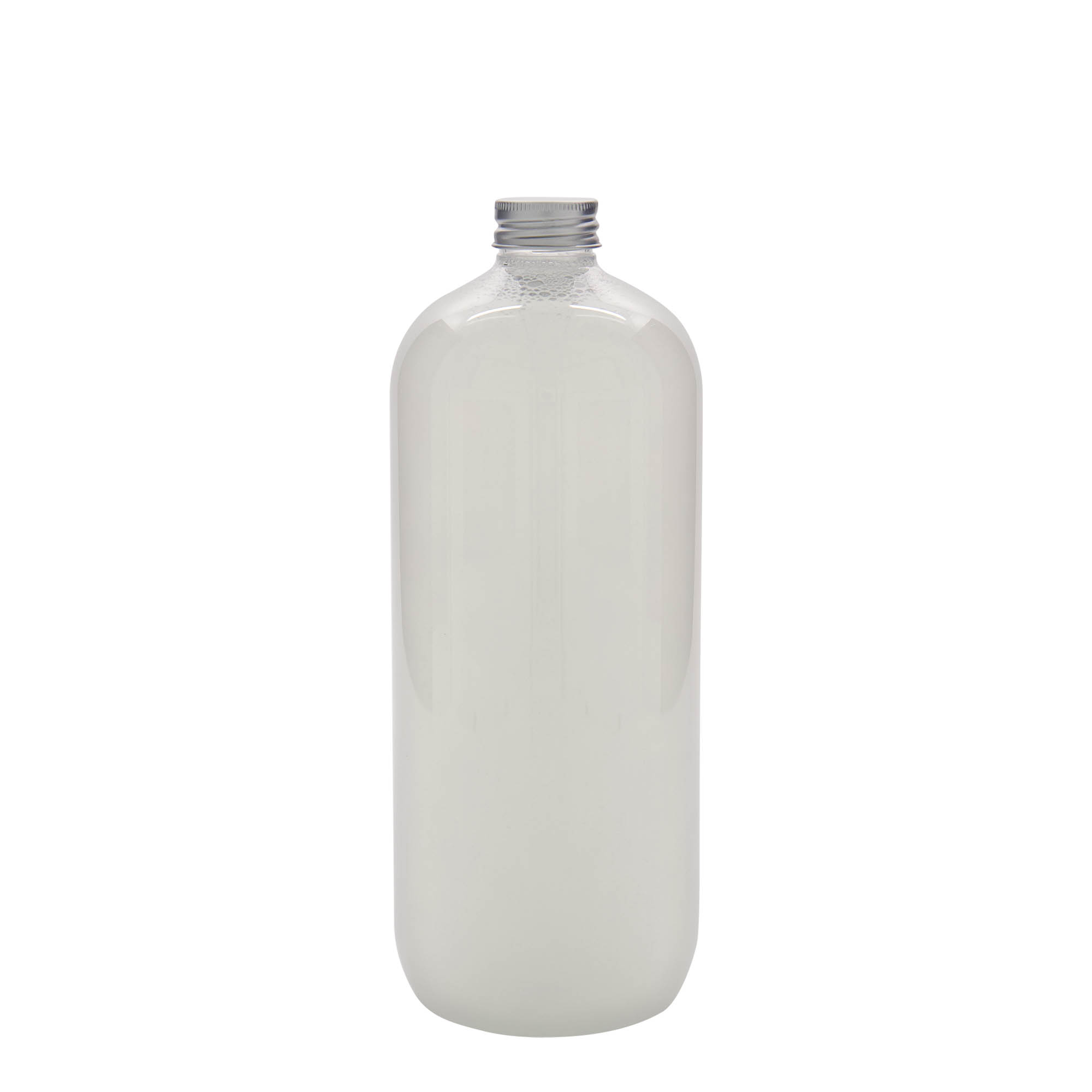 1.000 ml PET pudele 'Boston', plastmasa, atvere: 28/410 1.000 ml PET pudele 'Boston', plastmasa, atvere: 28/410