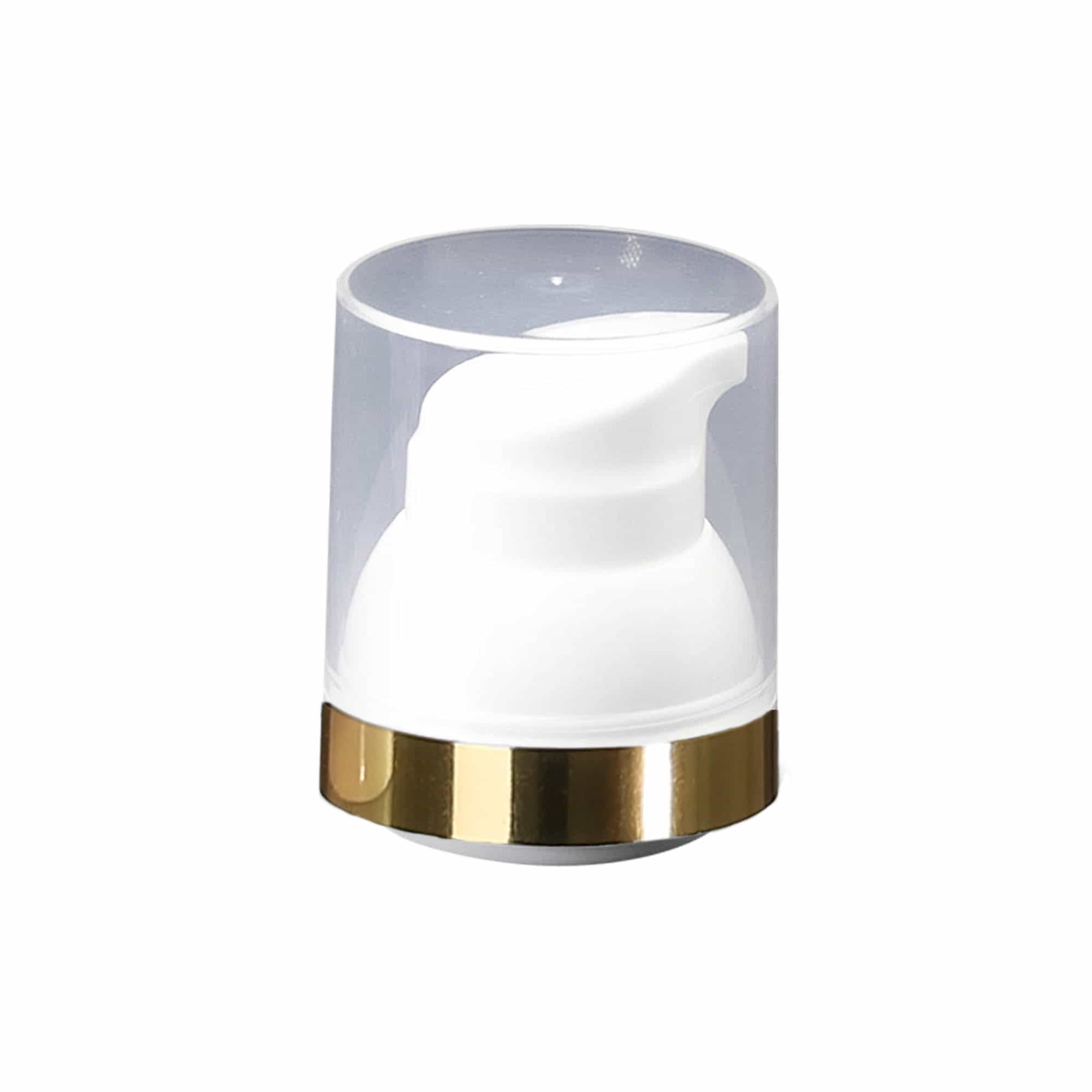 Airless dozatora sūknis 'Mezzo', PP plastmasa, balts