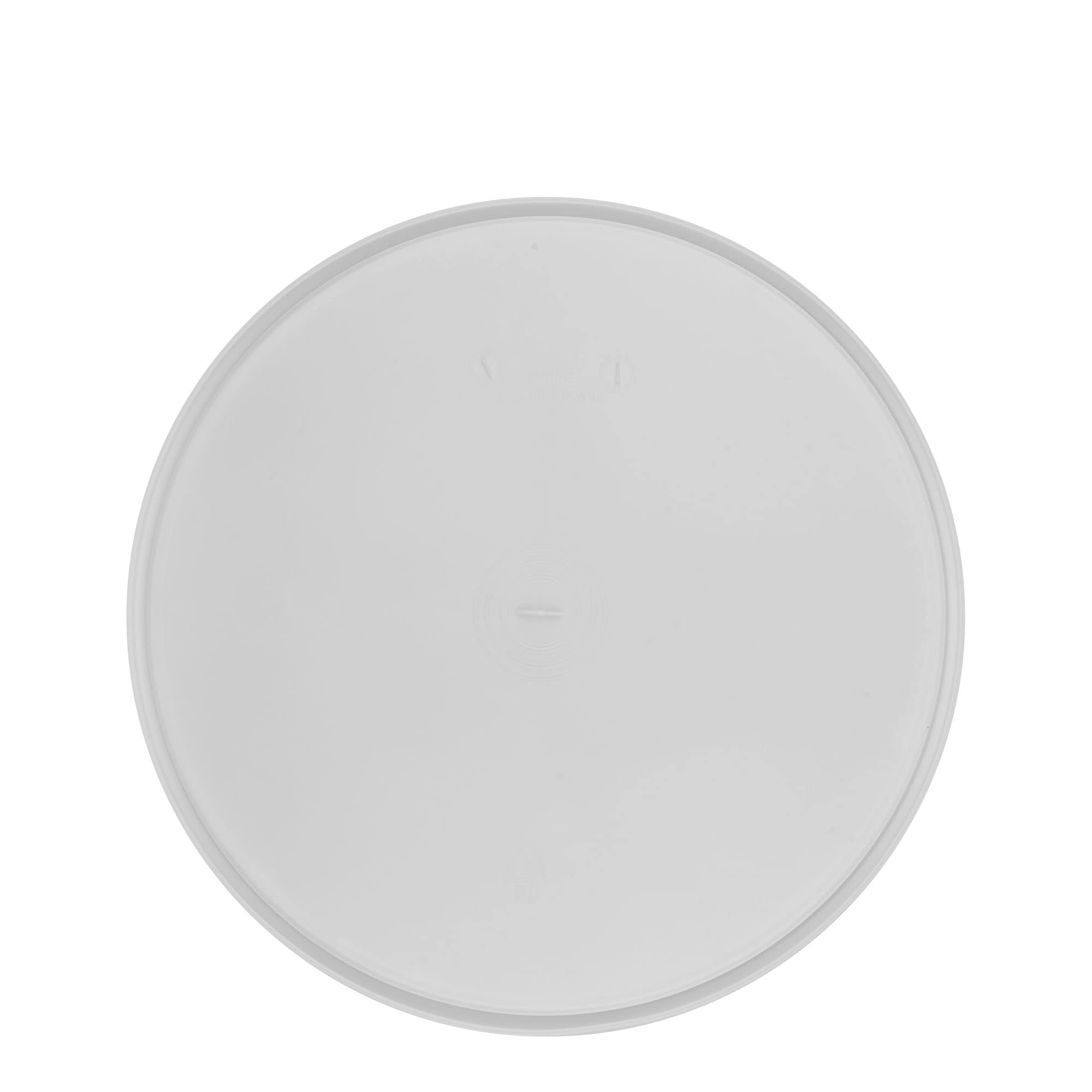 Vāks 20 l spainim, PP plastmasas, balts