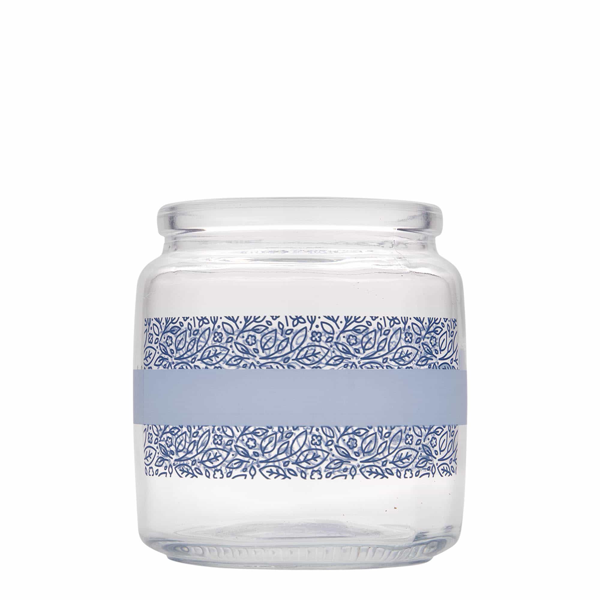 750 ml burka ar korķa aizdari 'Giara', motīvs: Naturalmente blu, aizdare: korķis 750 ml burka ar korķa aizdari 'Giara', motīvs: Naturalmente blu, aizdare: korķis