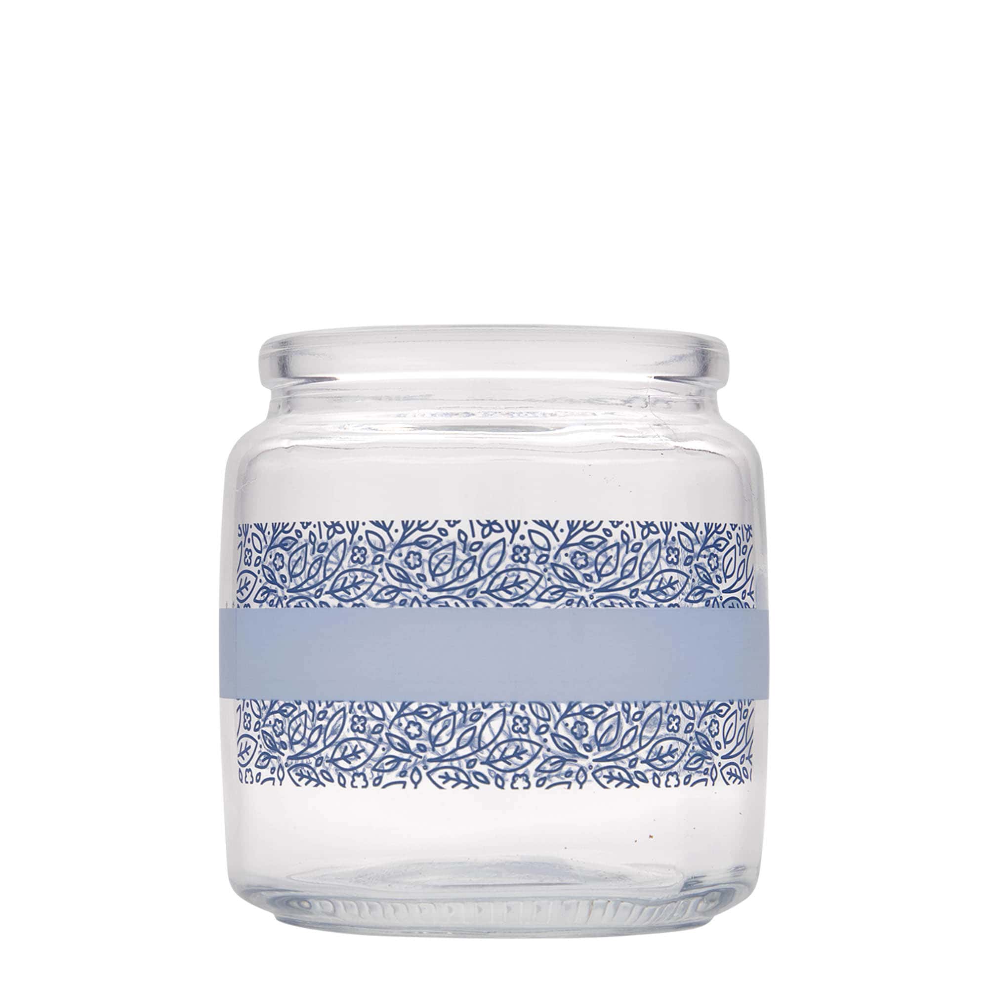 750 ml korķa stikla pudele 'Giara', motīvs: Naturalmente blu, atvere: korķis 750 ml korķa stikla pudele 'Giara', motīvs: Naturalmente blu, atvere: korķis