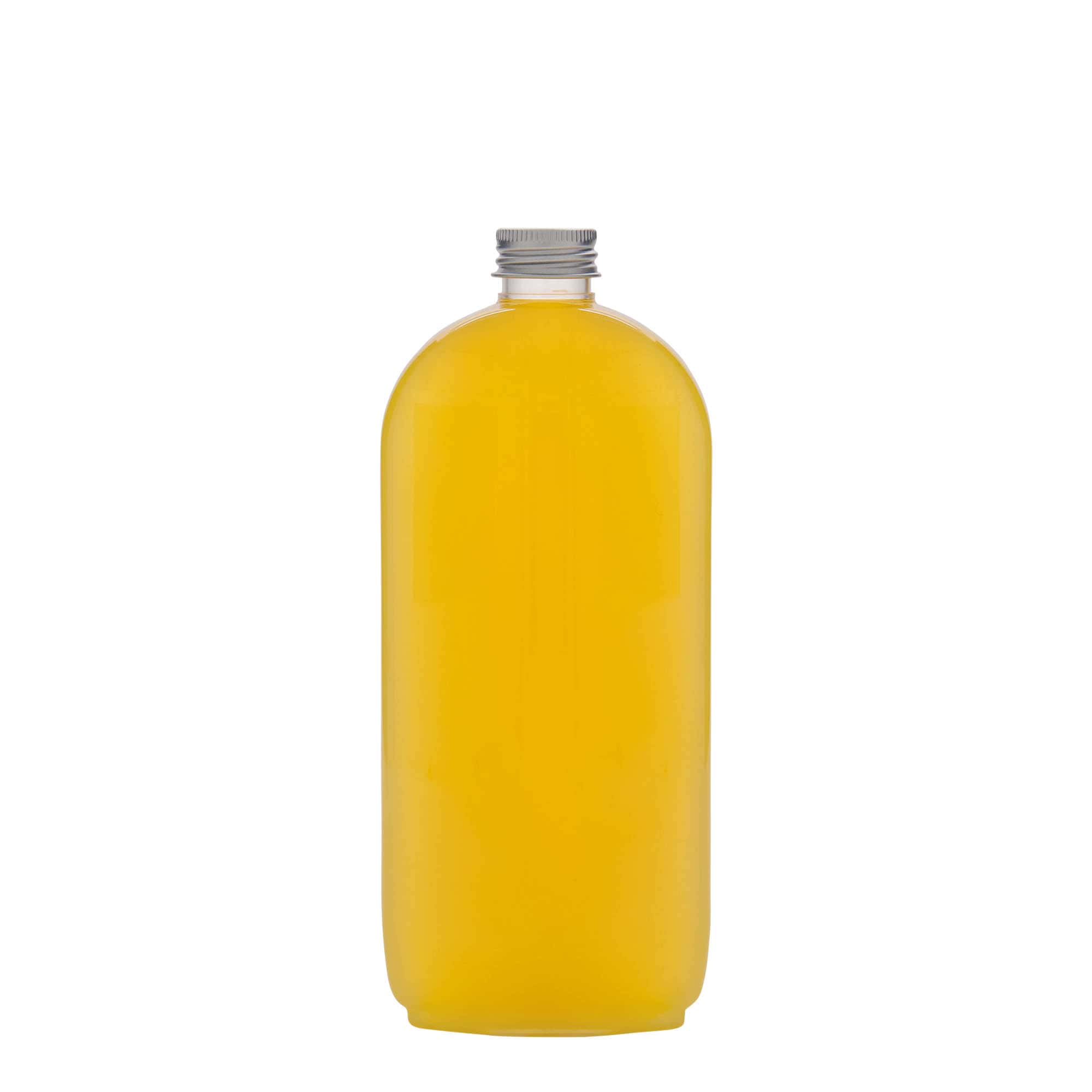 500 ml PET pudele 'Iris', ovāla, plastmasas, aizdare: 24/410