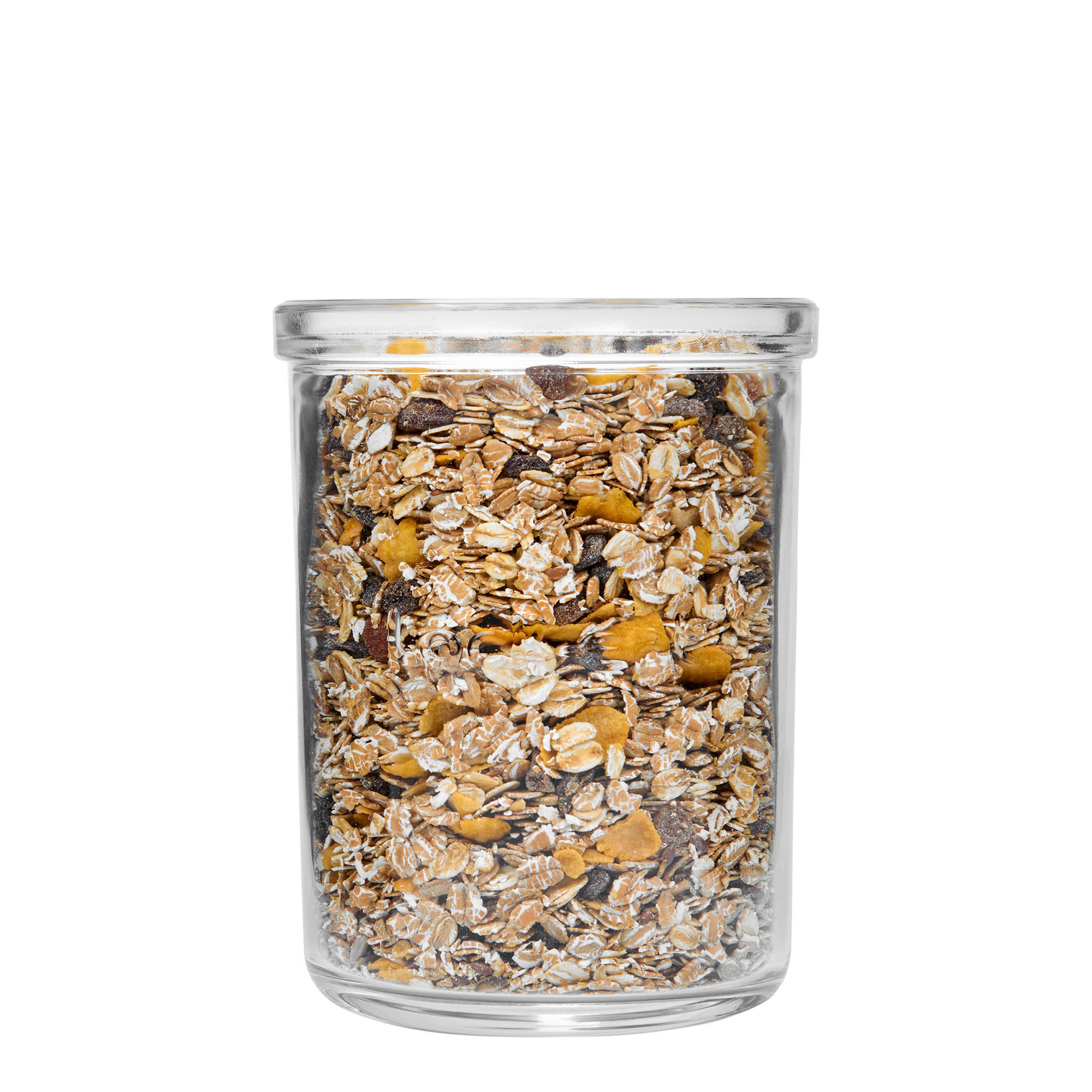 1.000 ml stiklaina burka ar metāla aizdari 'Lock-Eat', atvere: metāla aizdare ar sprādzi