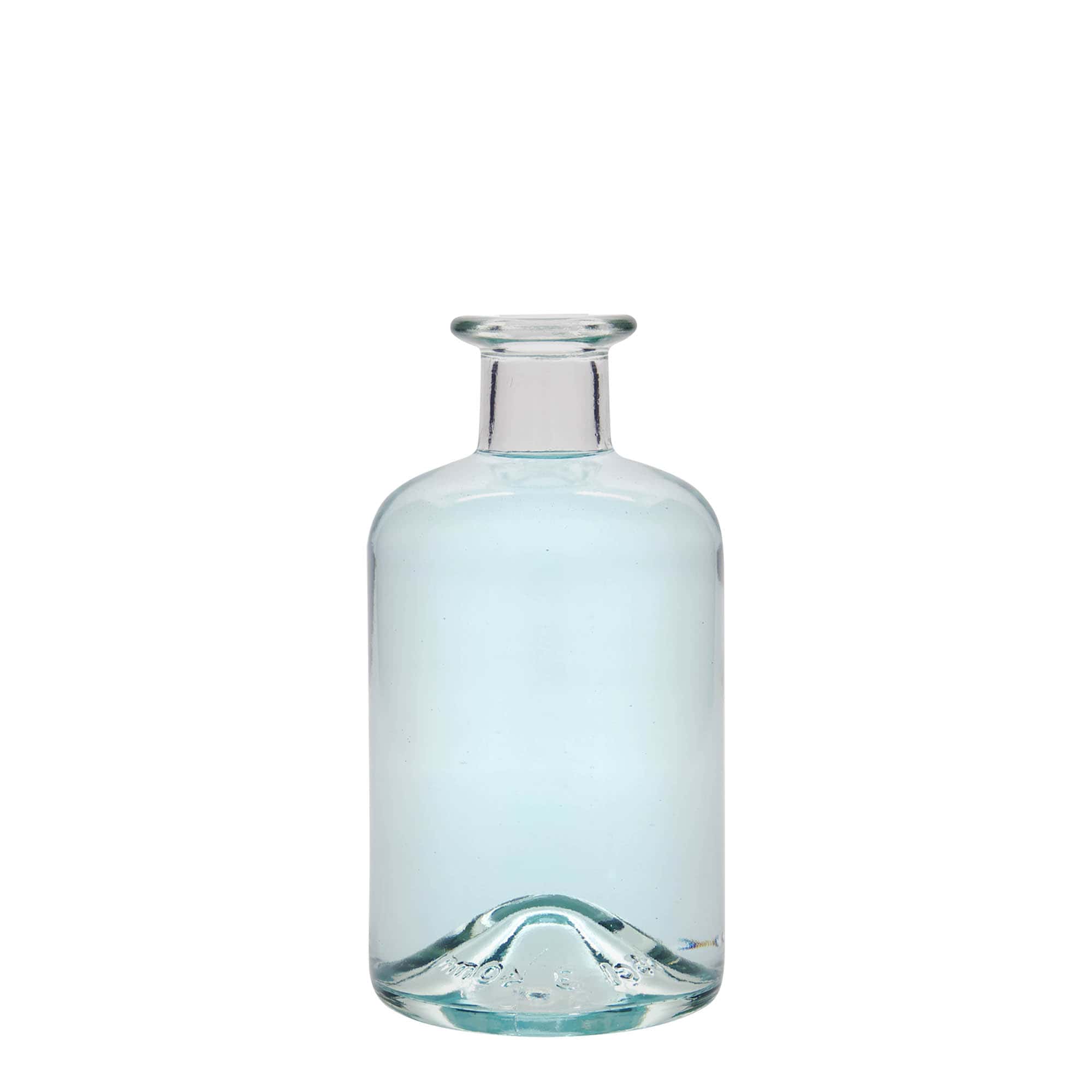 350 ml stikla pudele aptiekāram, atvere: korķis