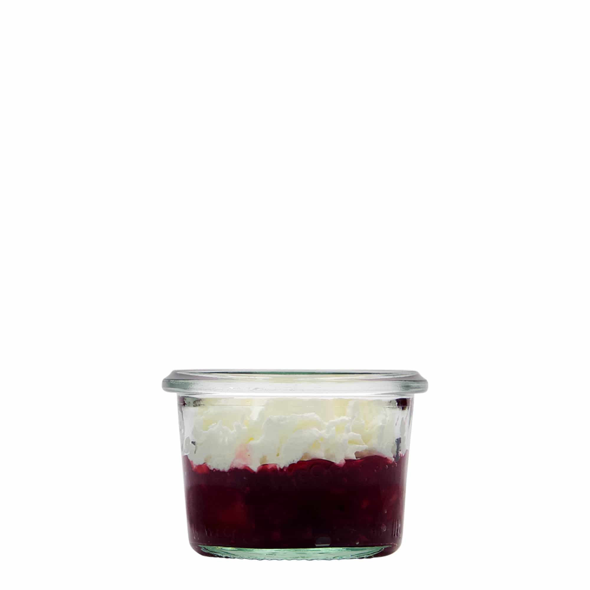 80 ml WECK kritiena burka, atvere: apaļš maliņš