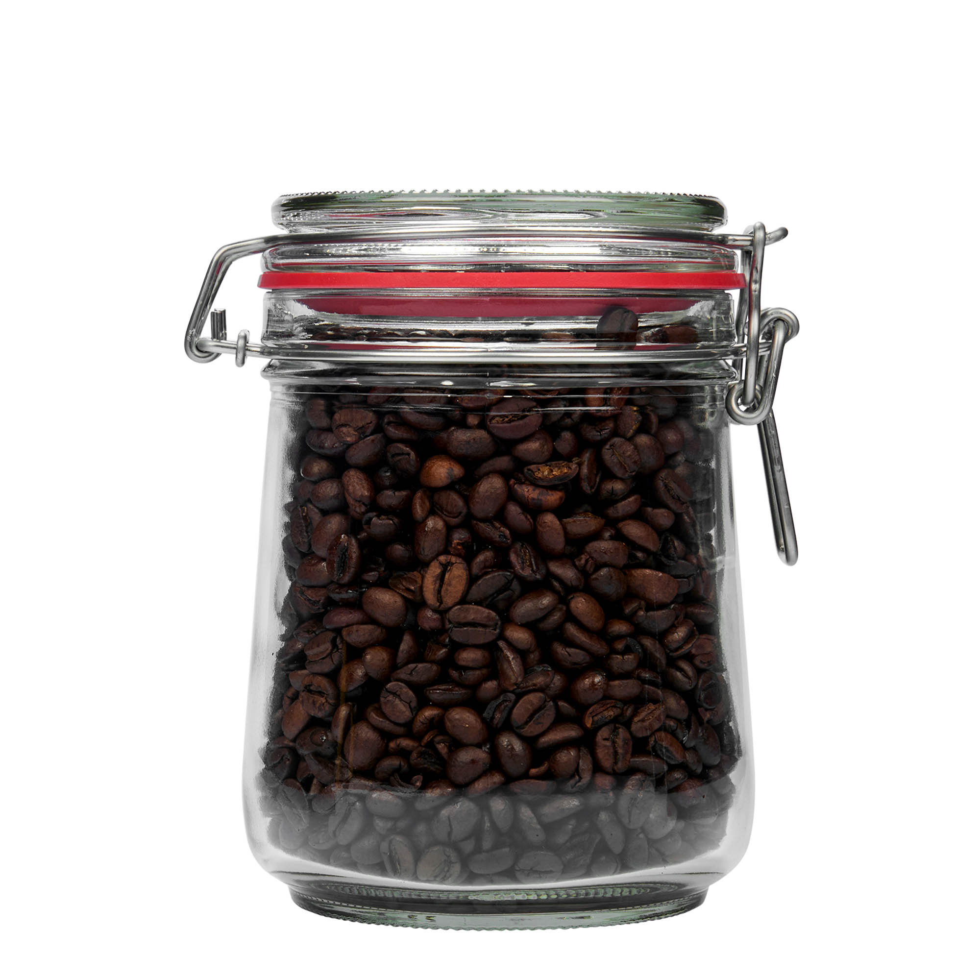 800 ml stiklaina burka ar metāla aizdari #, atvere: metāla aizdare ar stiepli