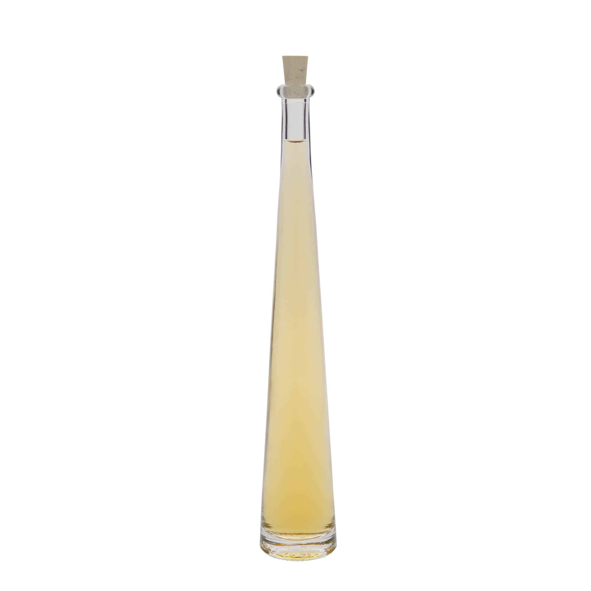 100 ml stikla pudele 'Dama Rondo', aizdare: korķis