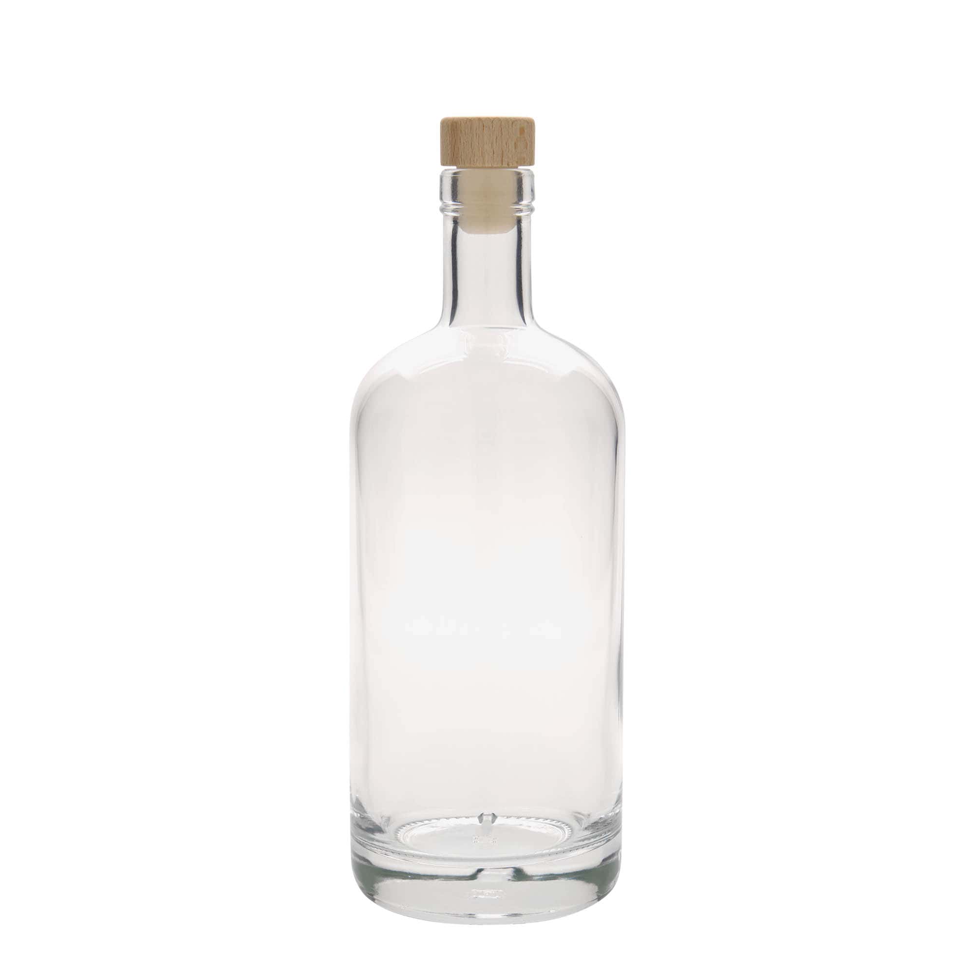 700 ml stikla pudele 'Linea Uno', atvere: korķis