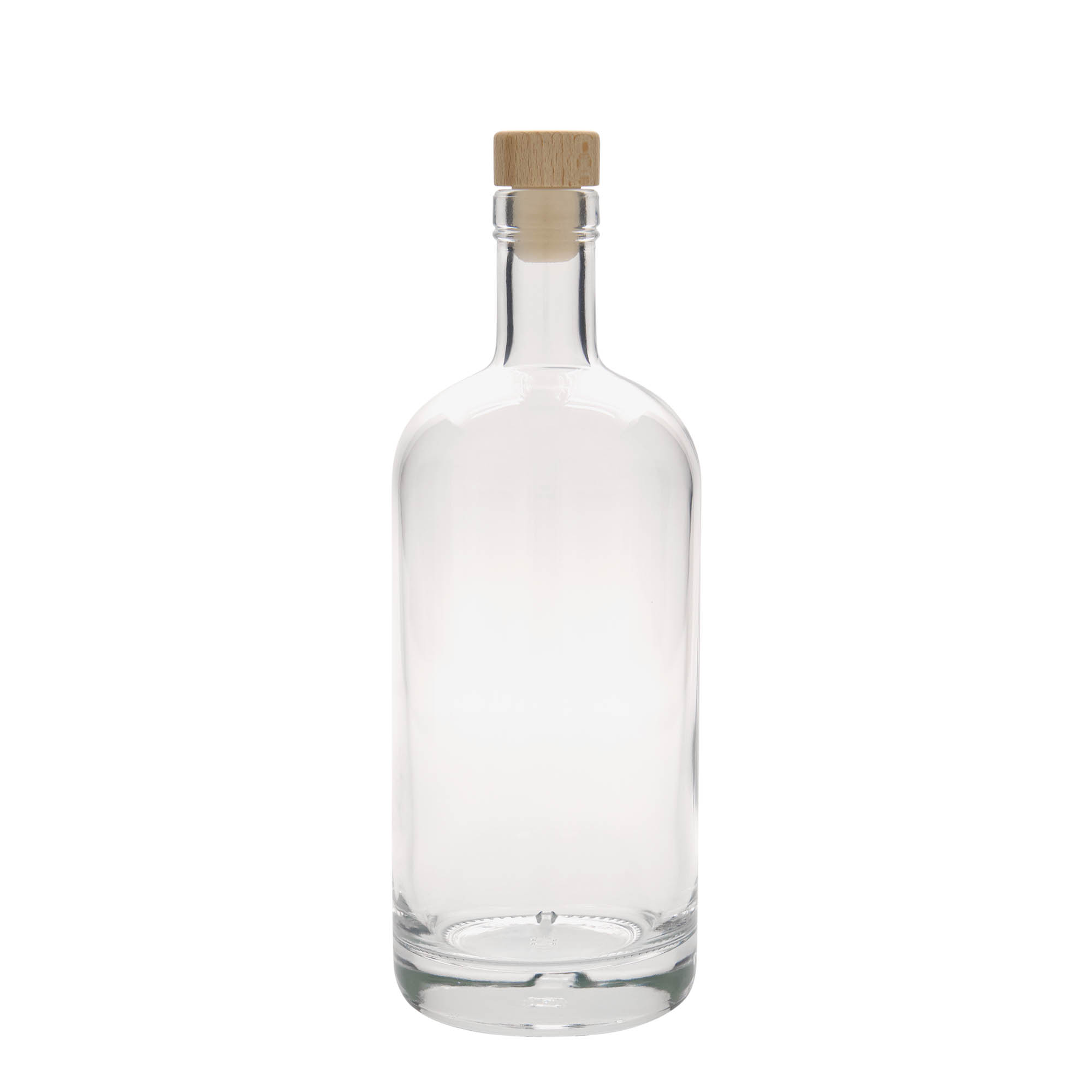 700 ml stikla pudele 'Linea Uno', atvere: korķis