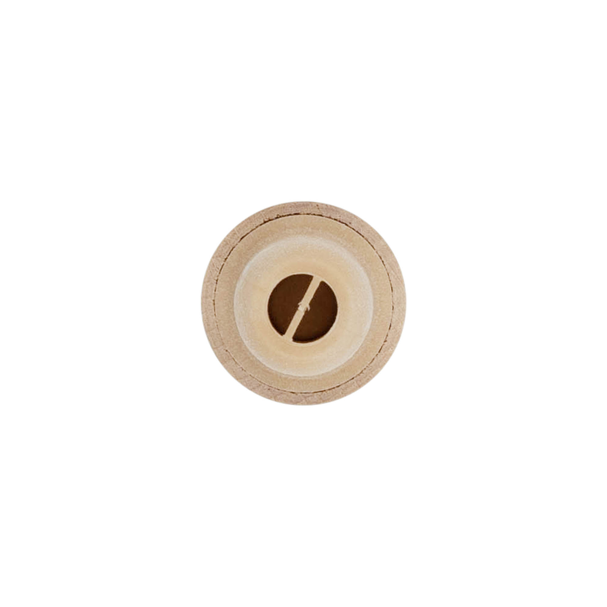 Roktura korķis ar dozēšanas atveri 19 mm, koks/plastmasa, bēšs, mutes daļai: korķis Roktura korķis ar dozēšanas atveri 19 mm, koks/plastmasa, bēšs, mutes daļai: korķis