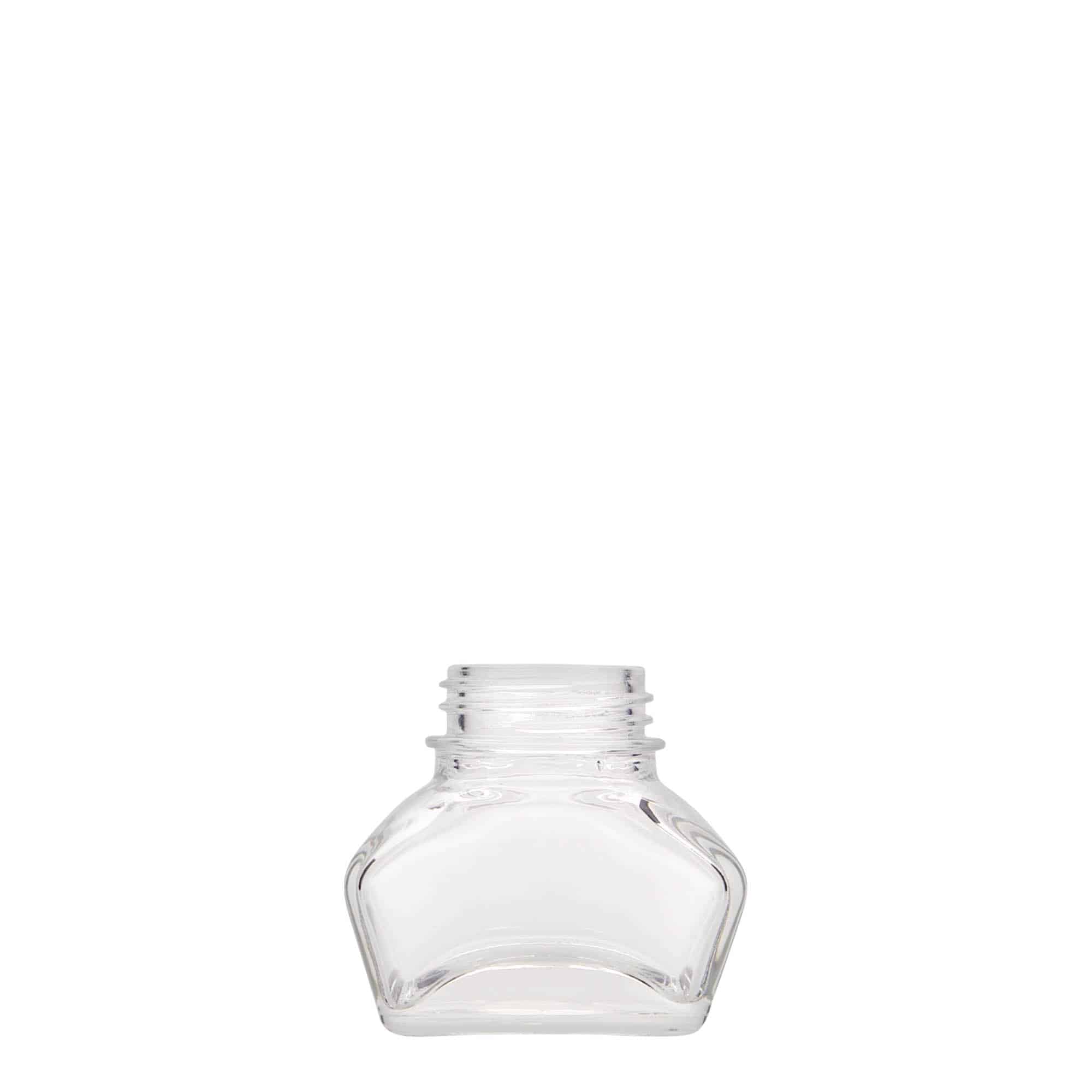 30 ml tintes pudelīte, taisnstūra, aizdare: skrūvējams vāciņš 30 ml tintes pudelīte, taisnstūra, aizdare: skrūvējams vāciņš