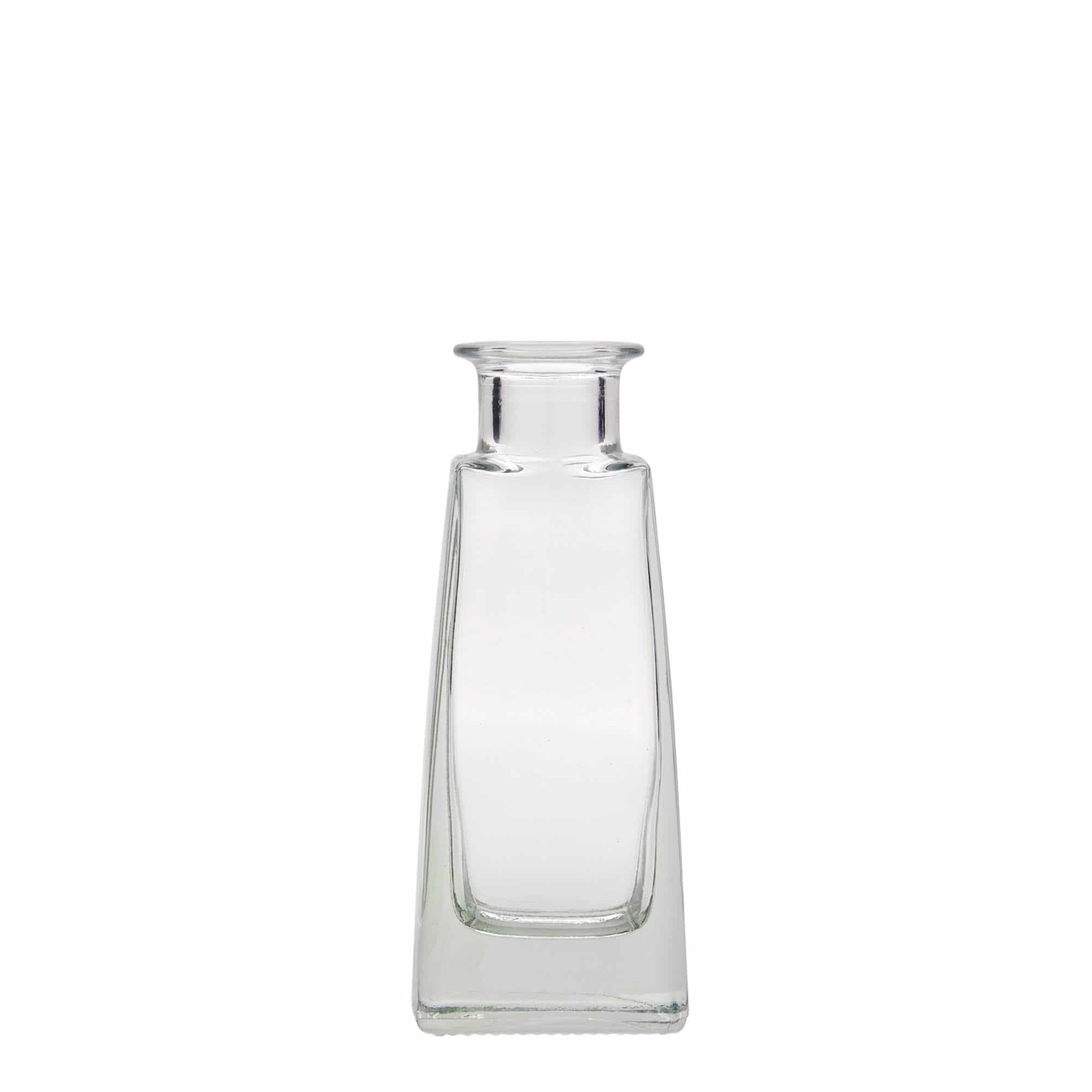 100 ml stikla pudele 'Timmy', taisnstūra, aizdare: korķis 100 ml stikla pudele 'Timmy', taisnstūra, aizdare: korķis