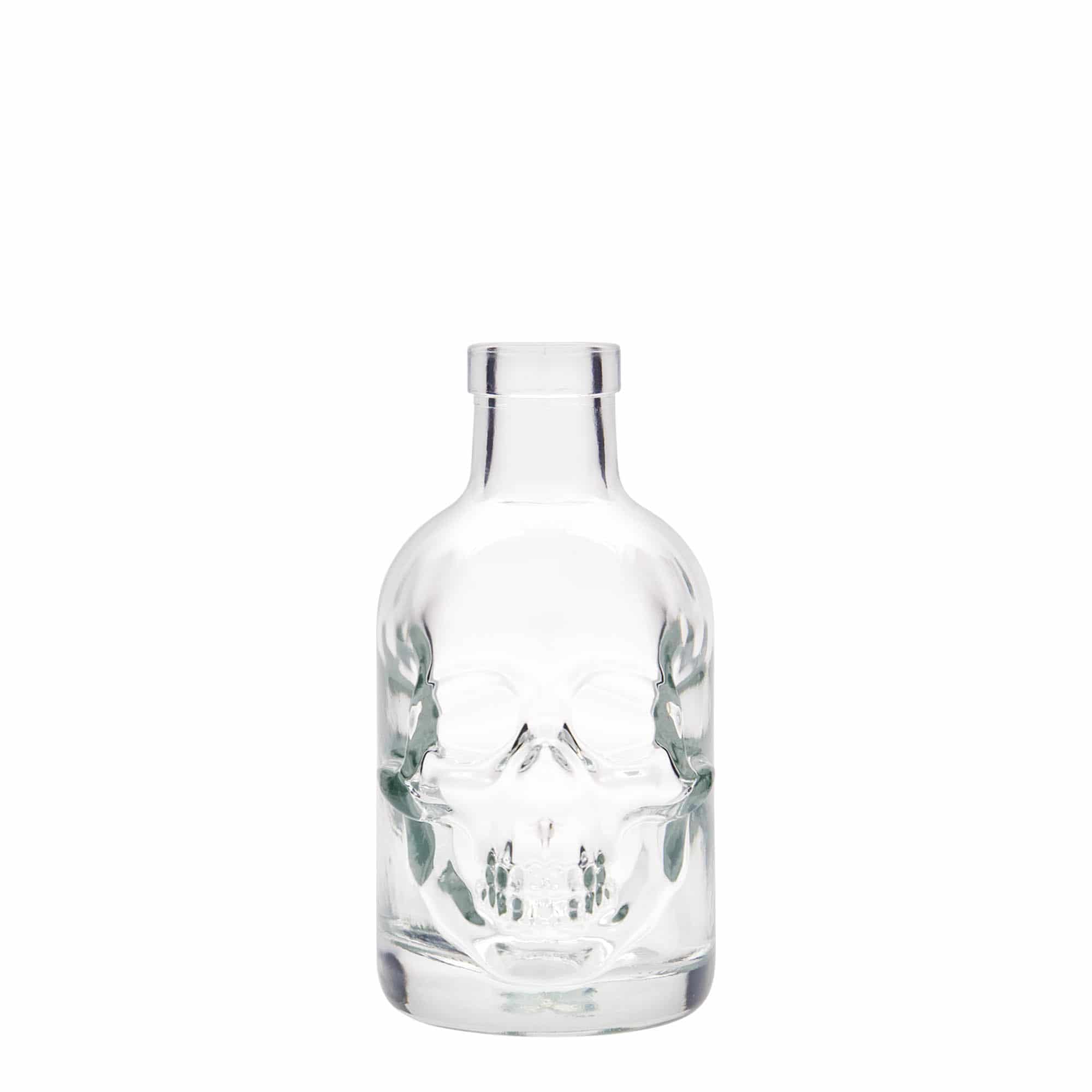 200 ml stikla pudele 'Miroņgalva', aizdare: korķis 200 ml stikla pudele 'Miroņgalva', aizdare: korķis