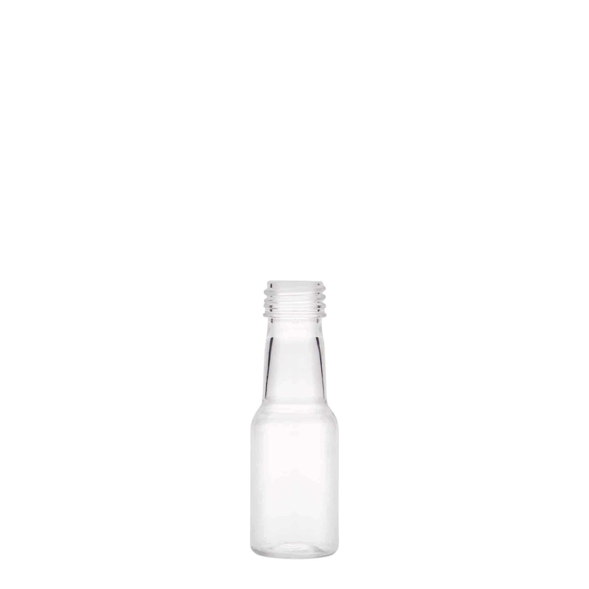 20 ml PET pudele 'Theo', plastmasas, aizdare: PP 18 20 ml PET pudele 'Theo', plastmasas, aizdare: PP 18