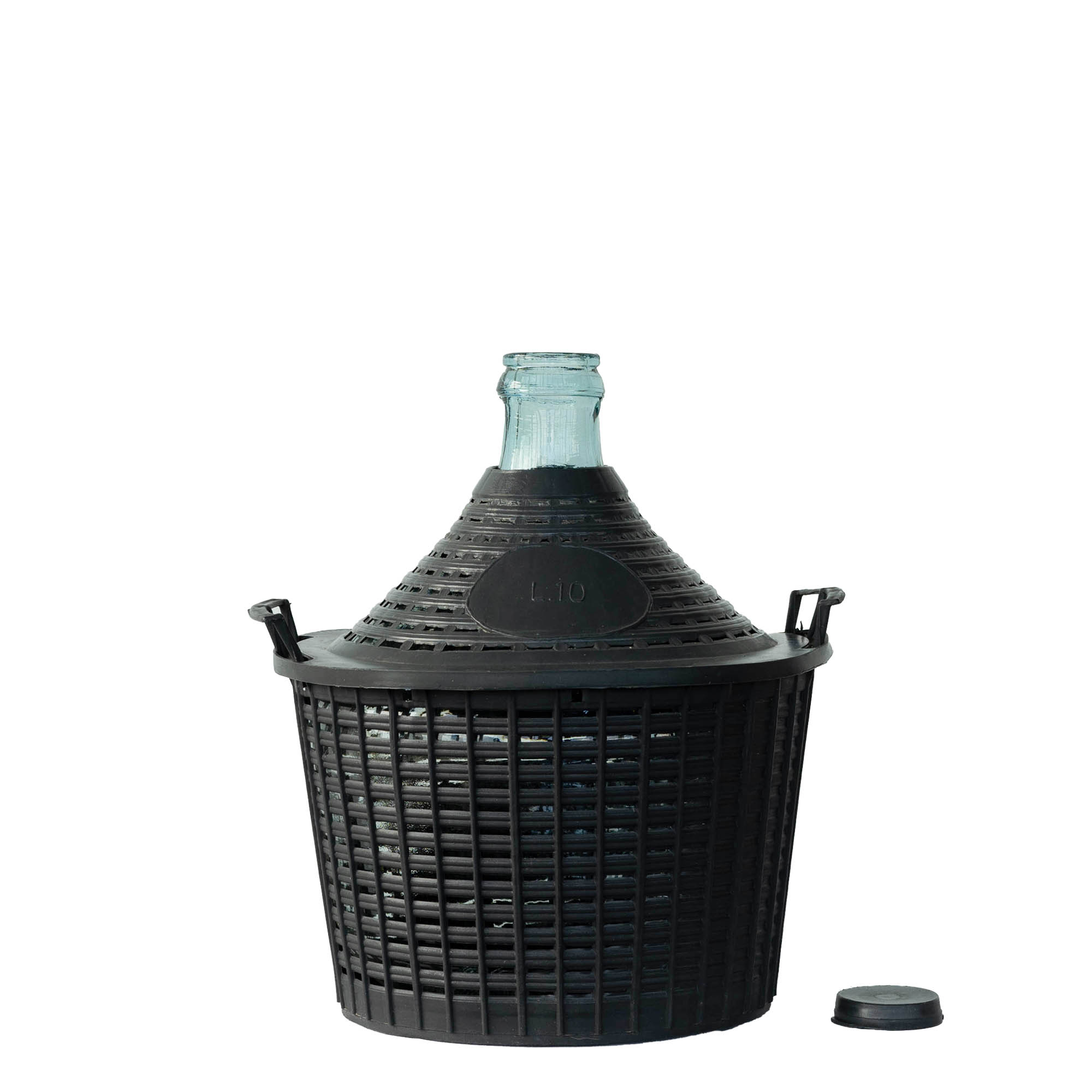 10 l balona pudele ar šauru kaklu, stikls, atvere: uzliktā vāciņa tips 10 l balona pudele ar šauru kaklu, stikls, atvere: uzliktā vāciņa tips