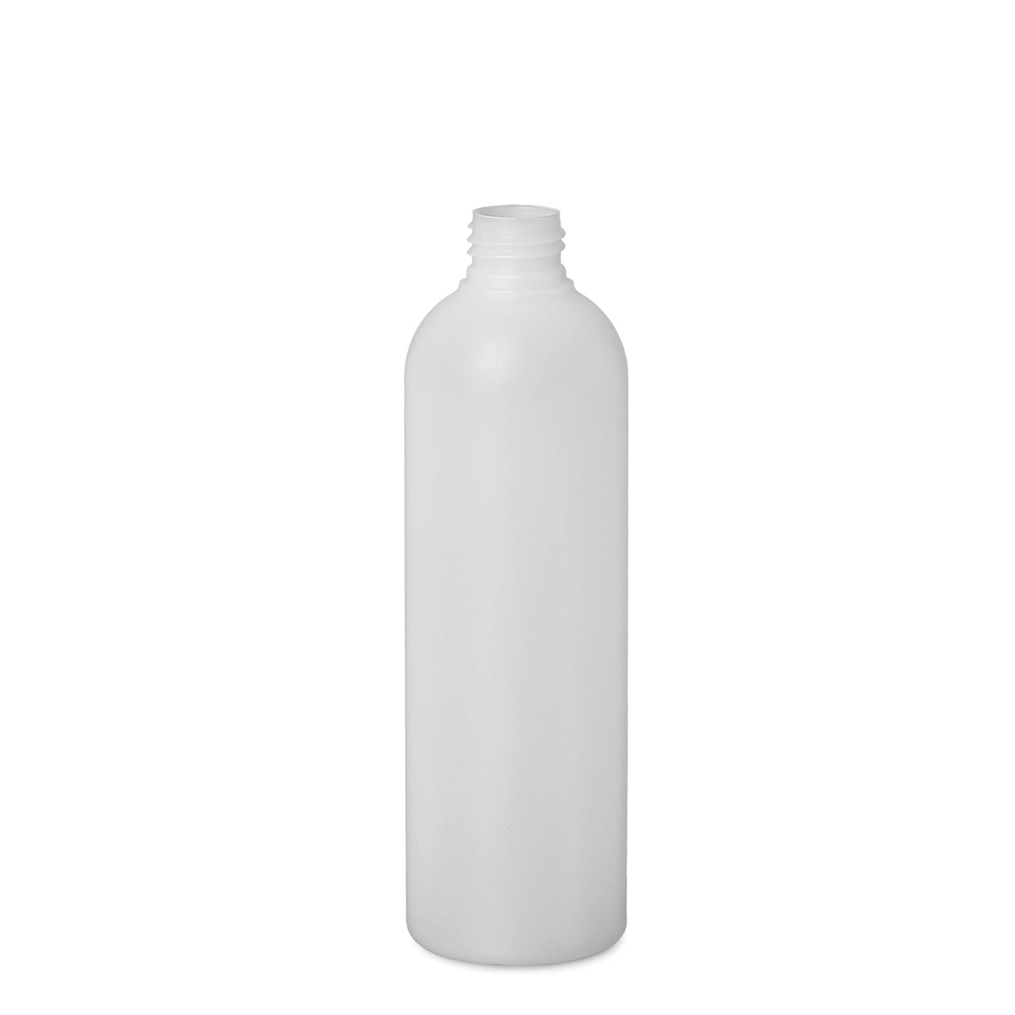300 ml plastikinis butelis 'Tuffy', HDPE, natūralus, kaklelis: 24/410 300 ml plastikinis butelis 'Tuffy', HDPE, natūralus, kaklelis: 24/410