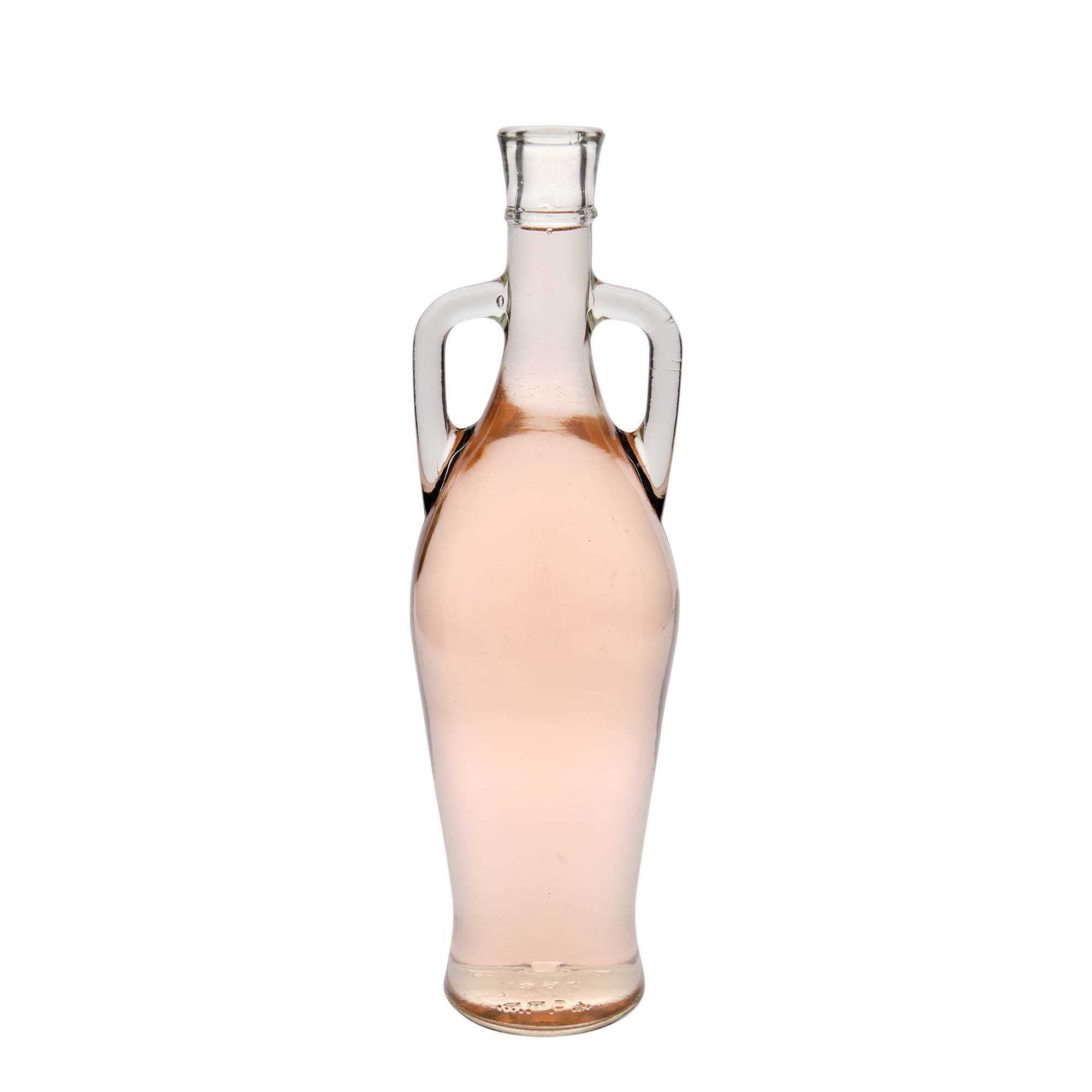 750 ml stikla pudele 'Amfora', atvere: korķis