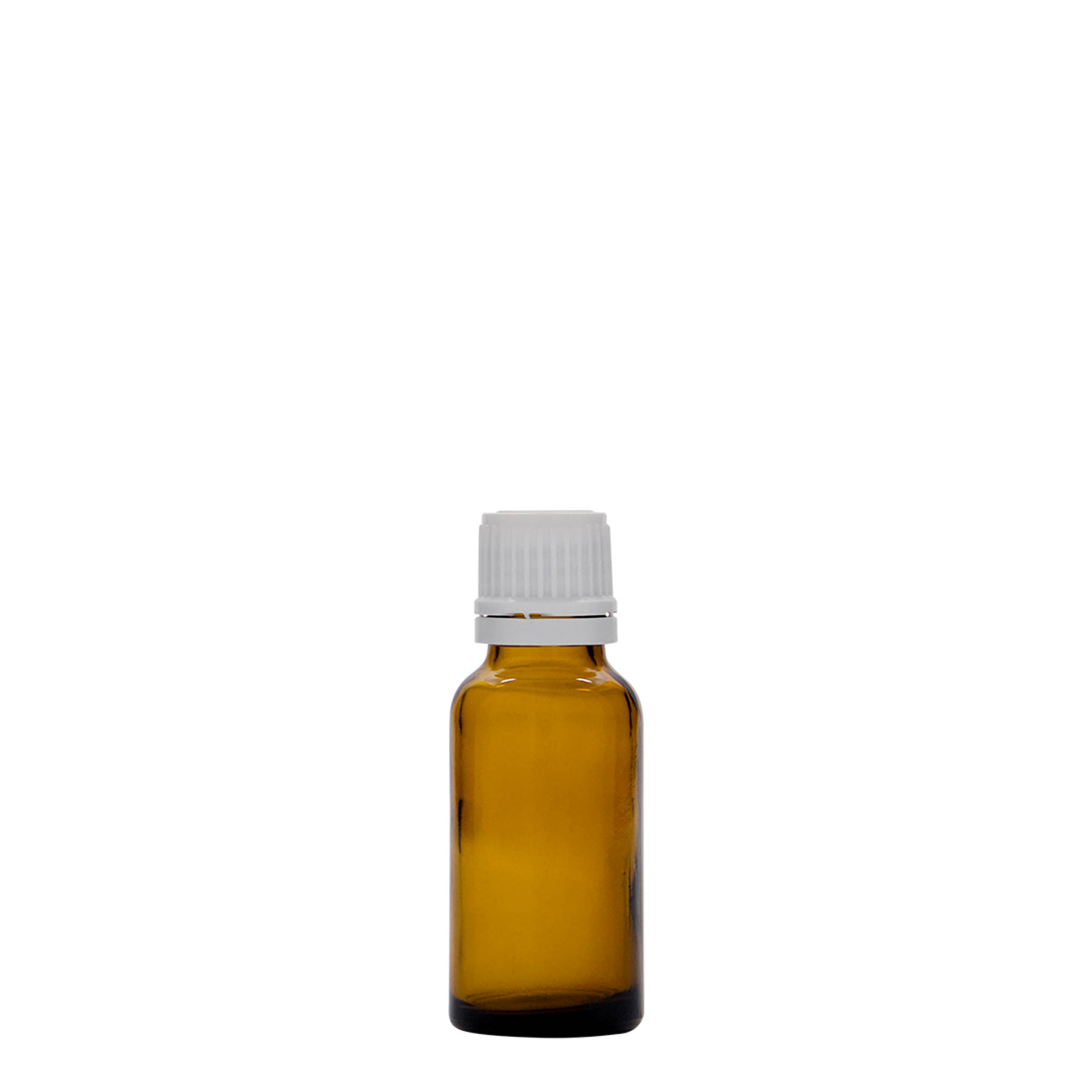 20 ml medicīnas pudele, brūns stikls, atvere: DIN 18 20 ml medicīnas pudele, brūns stikls, atvere: DIN 18