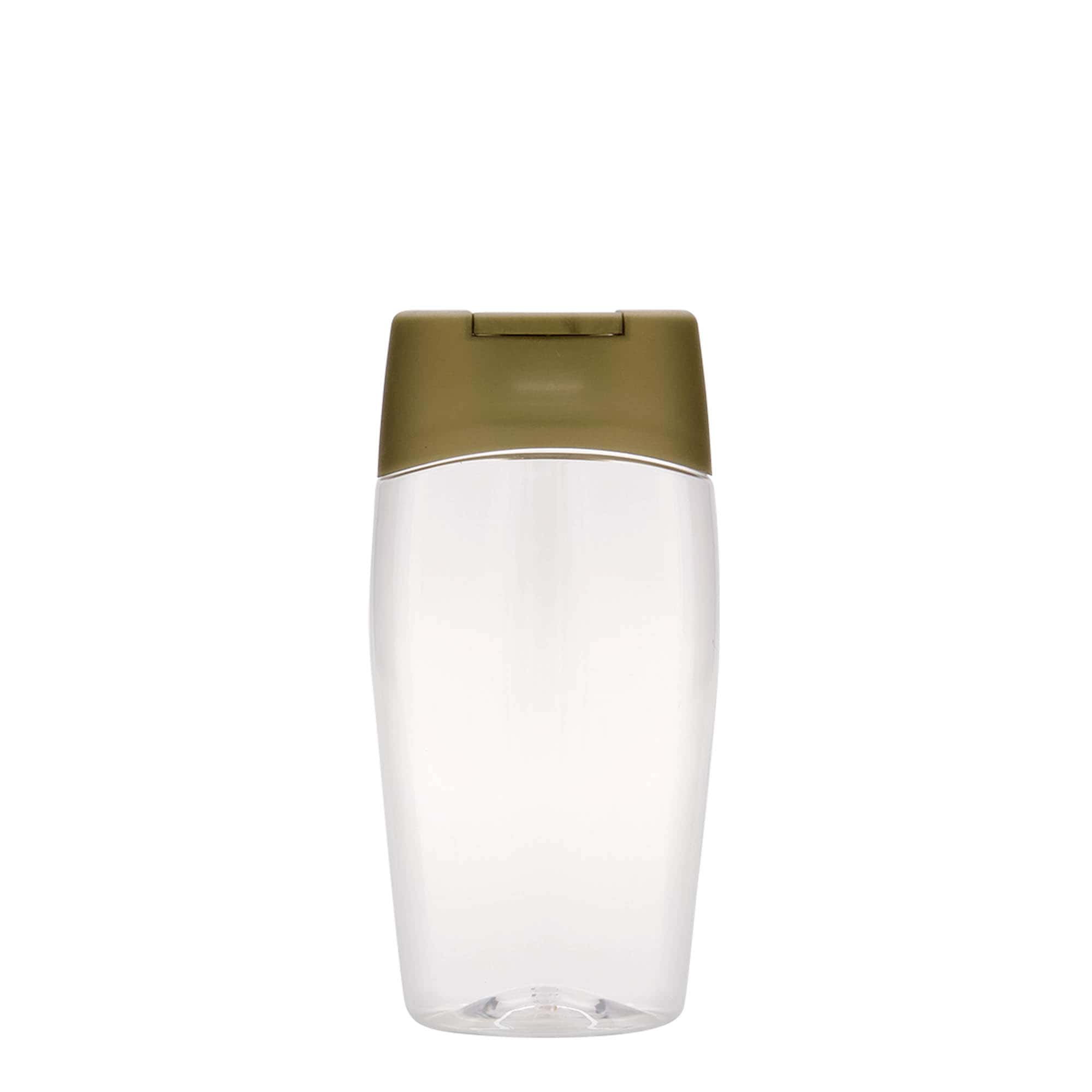 200 ml PET pudele „Squeeze“, ovāla, plastmasa