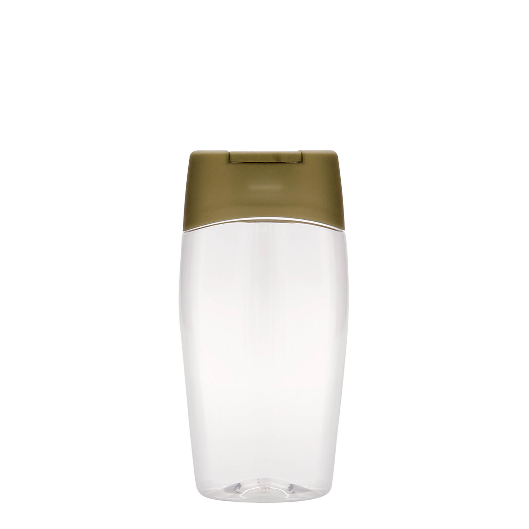 200 ml PET pudele „Squeeze“, ovāla, plastmasa