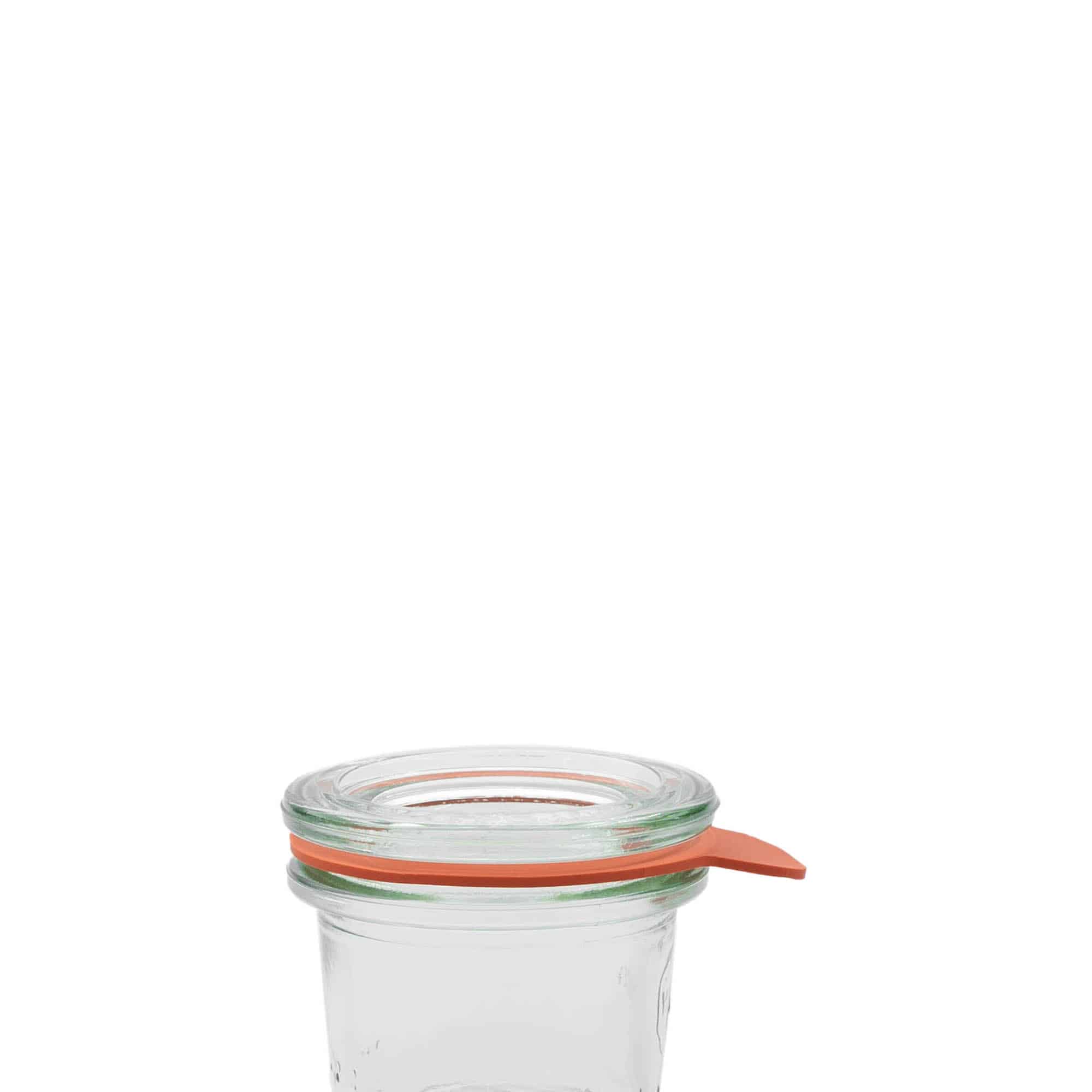 WECK ievārījuma gredzens RR40, sarkans, atvere: apaļa mala WECK ievārījuma gredzens RR40, sarkans, atvere: apaļa mala