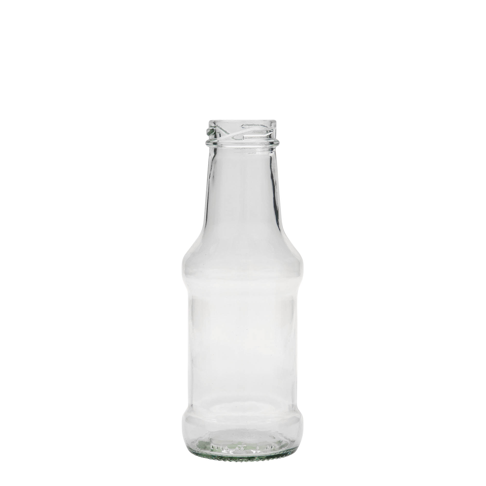 250 ml mērces pudele, stikls, atvere: Twist-Off (TO 38)