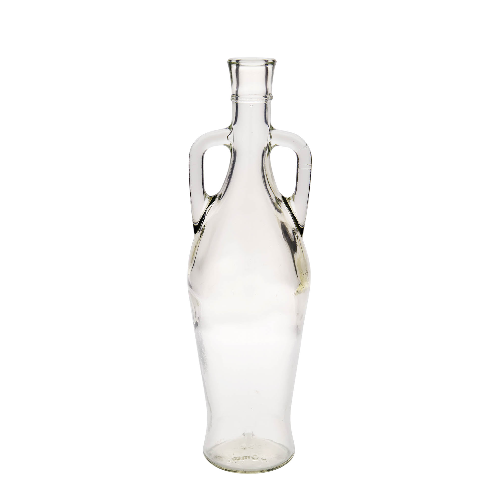750 ml stikla pudele 'Amfora', atvere: korķis