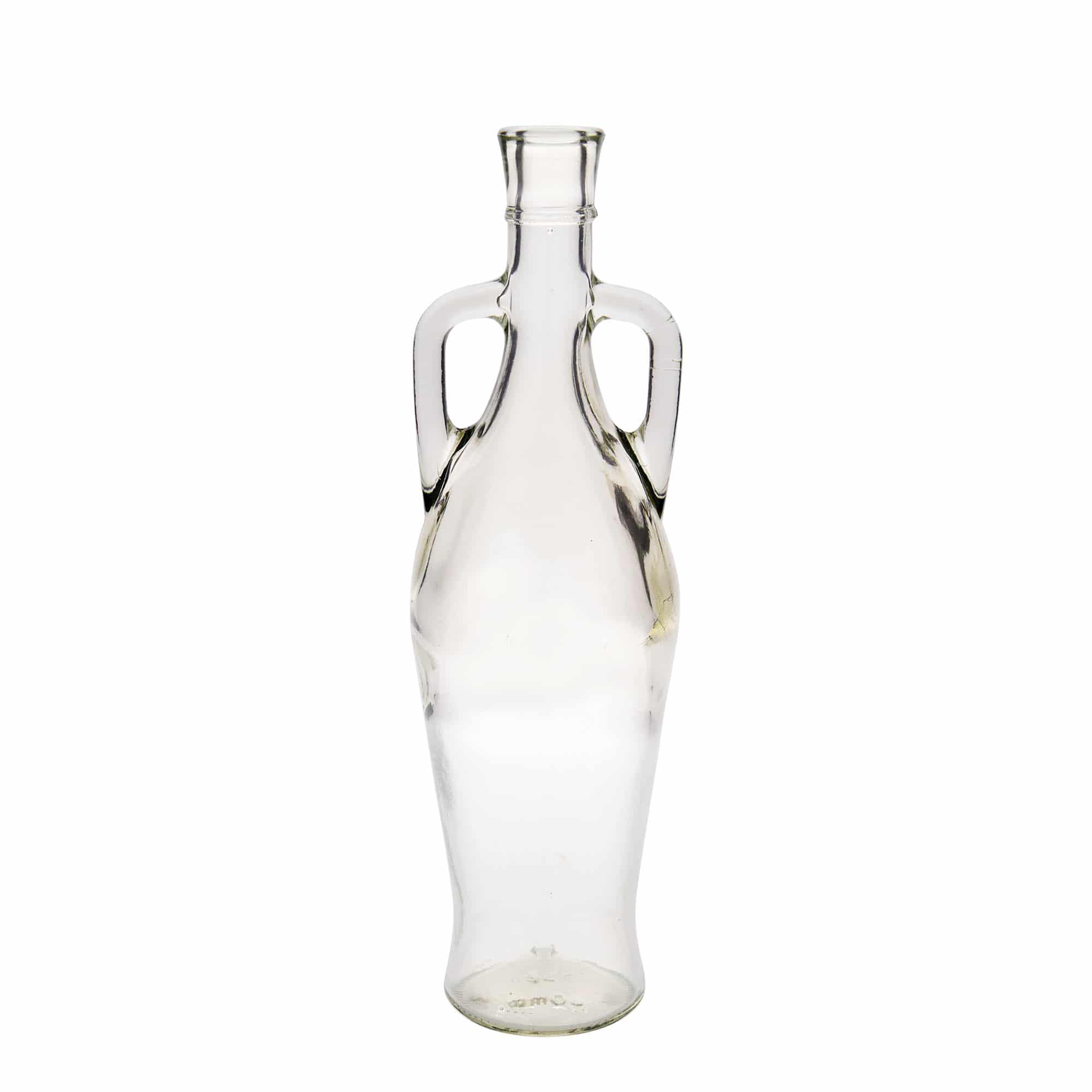 750 ml stikla pudele 'Amfora', atvere: korķis