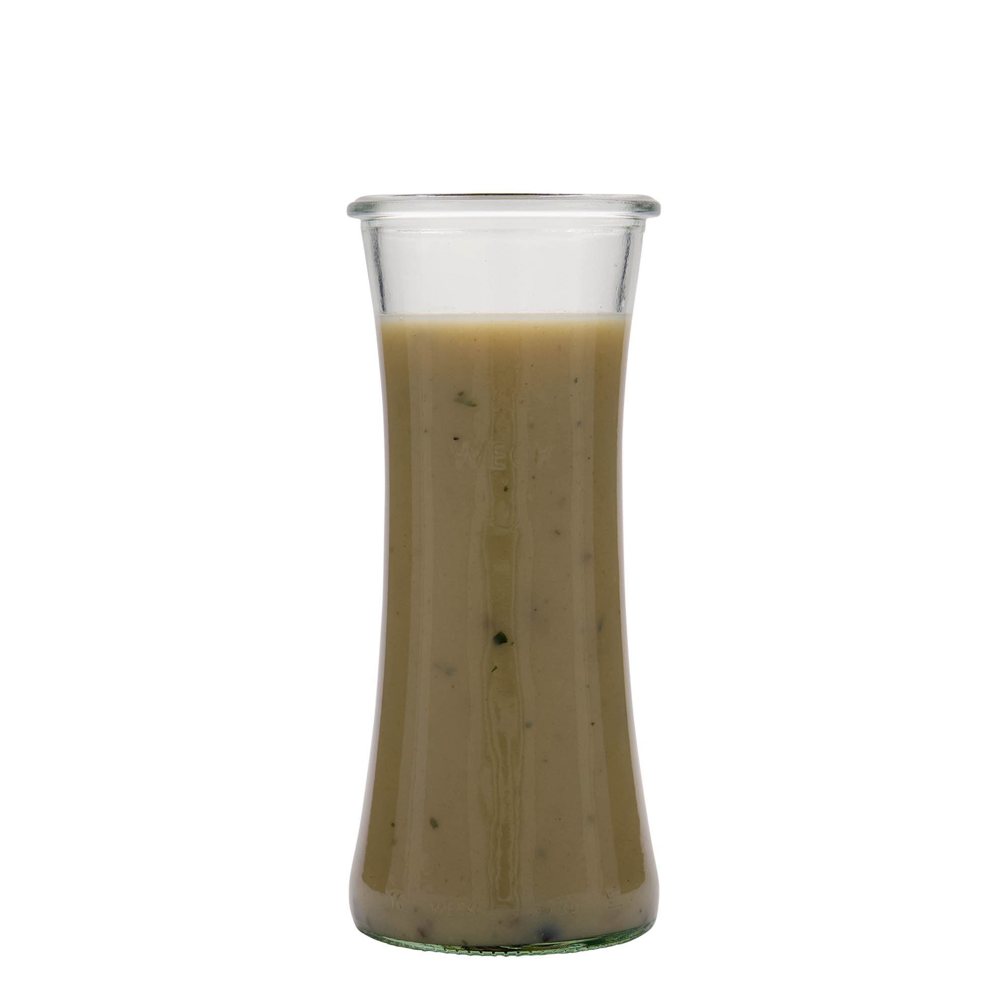 730 ml WECK delikateses burka, atvere: apaļš maliņš