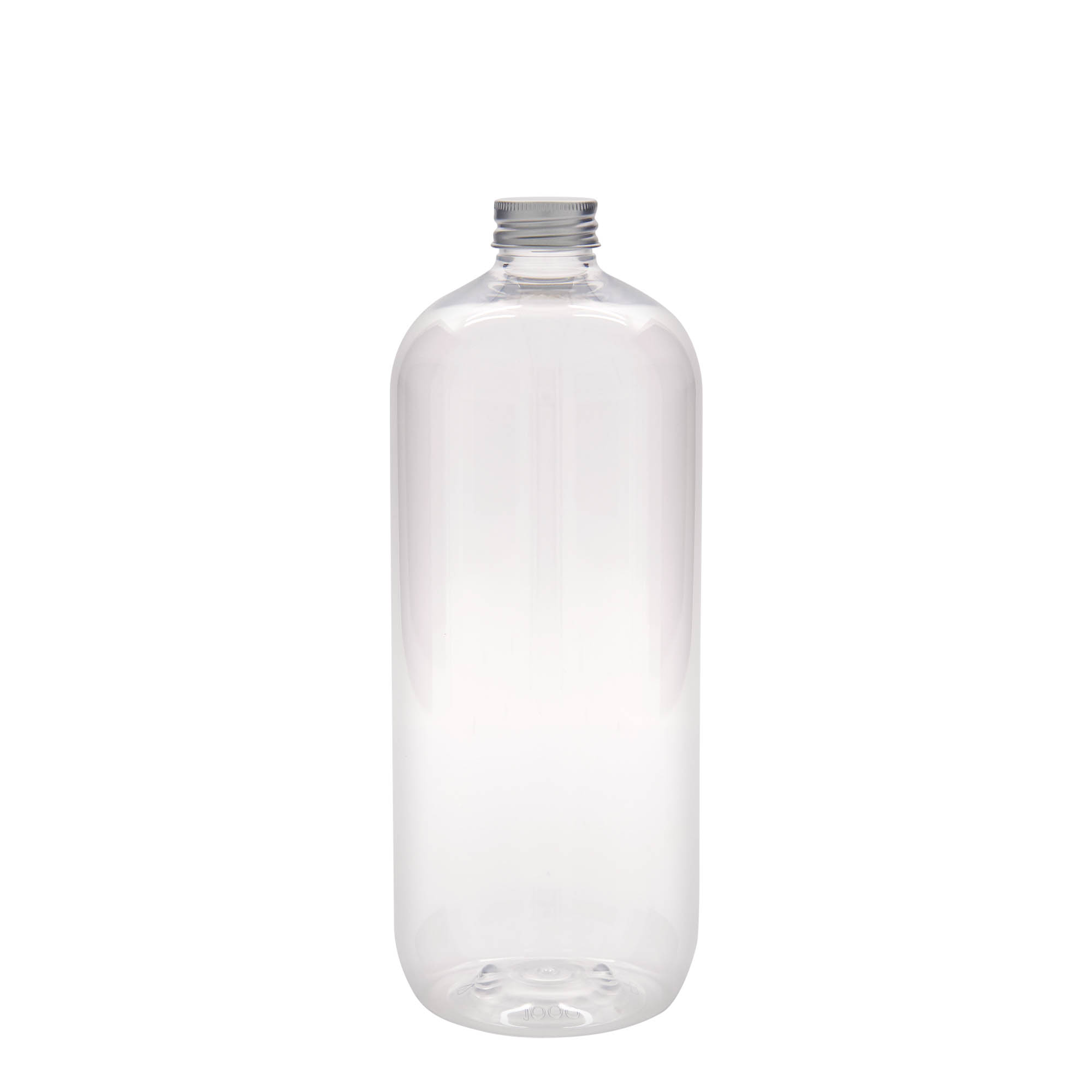 1.000 ml PET pudele 'Boston', plastmasa, atvere: 28/410