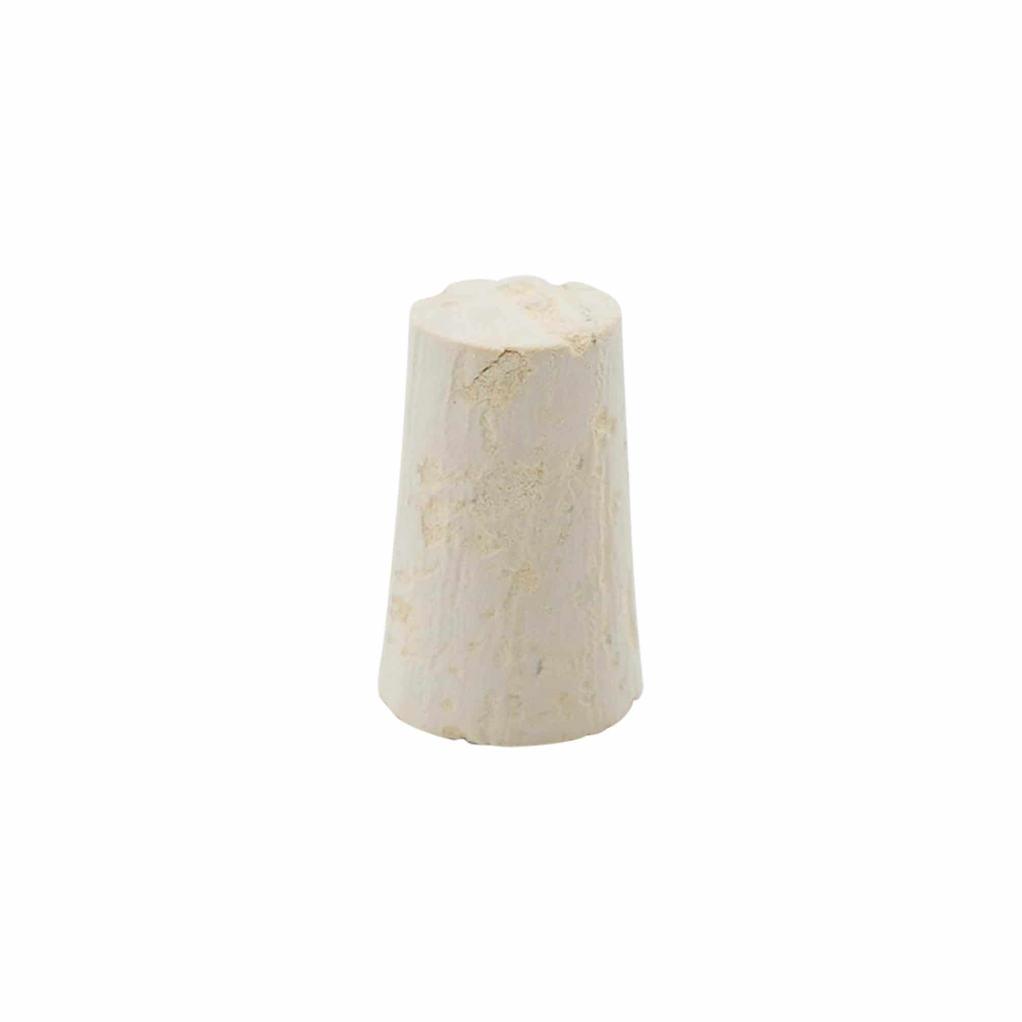 Spicveida korķis 17-21 x 33, presēts korķis, bēšs, priekš atveres: korķis