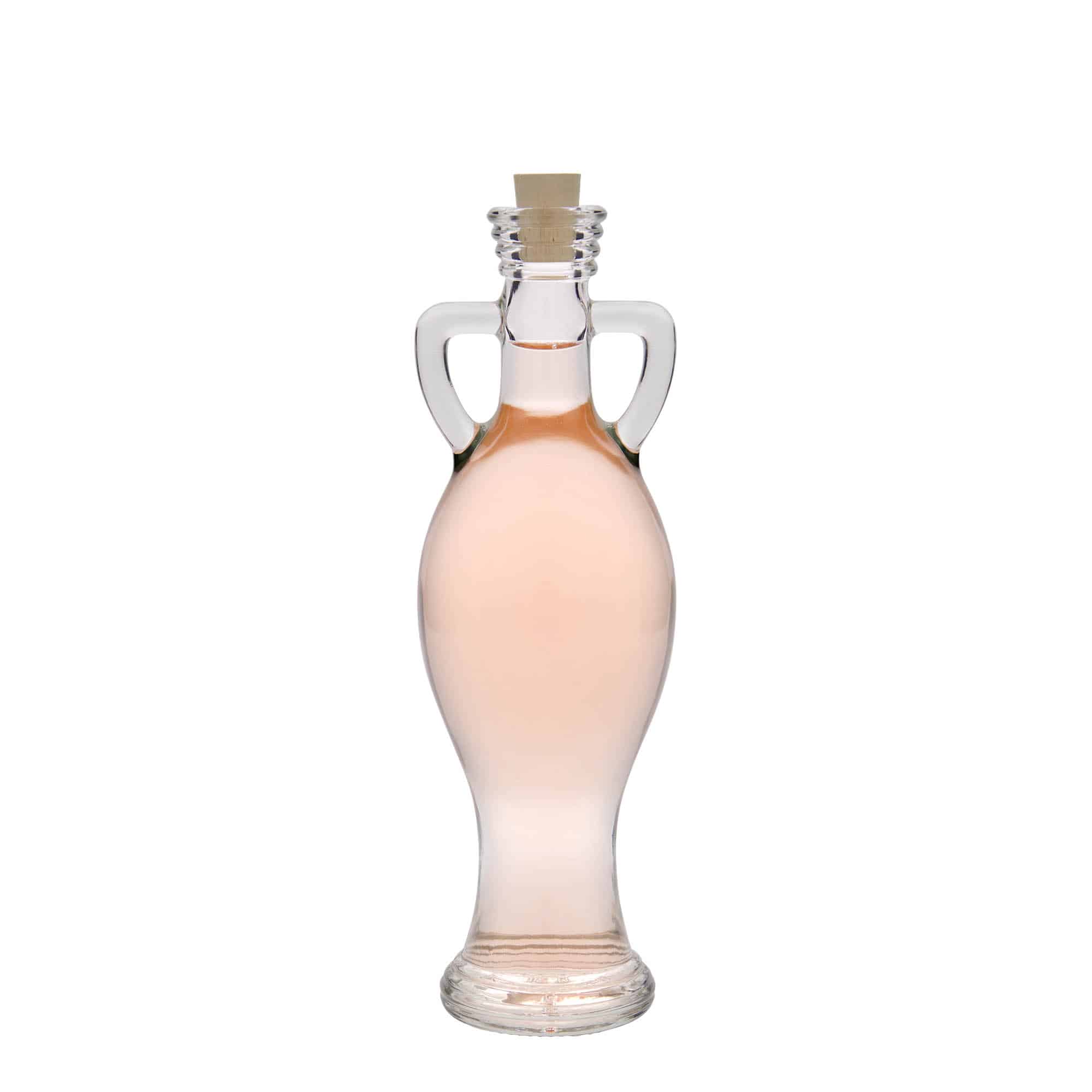 200 ml stikla pudele 'Amphore', aizdare: korķis