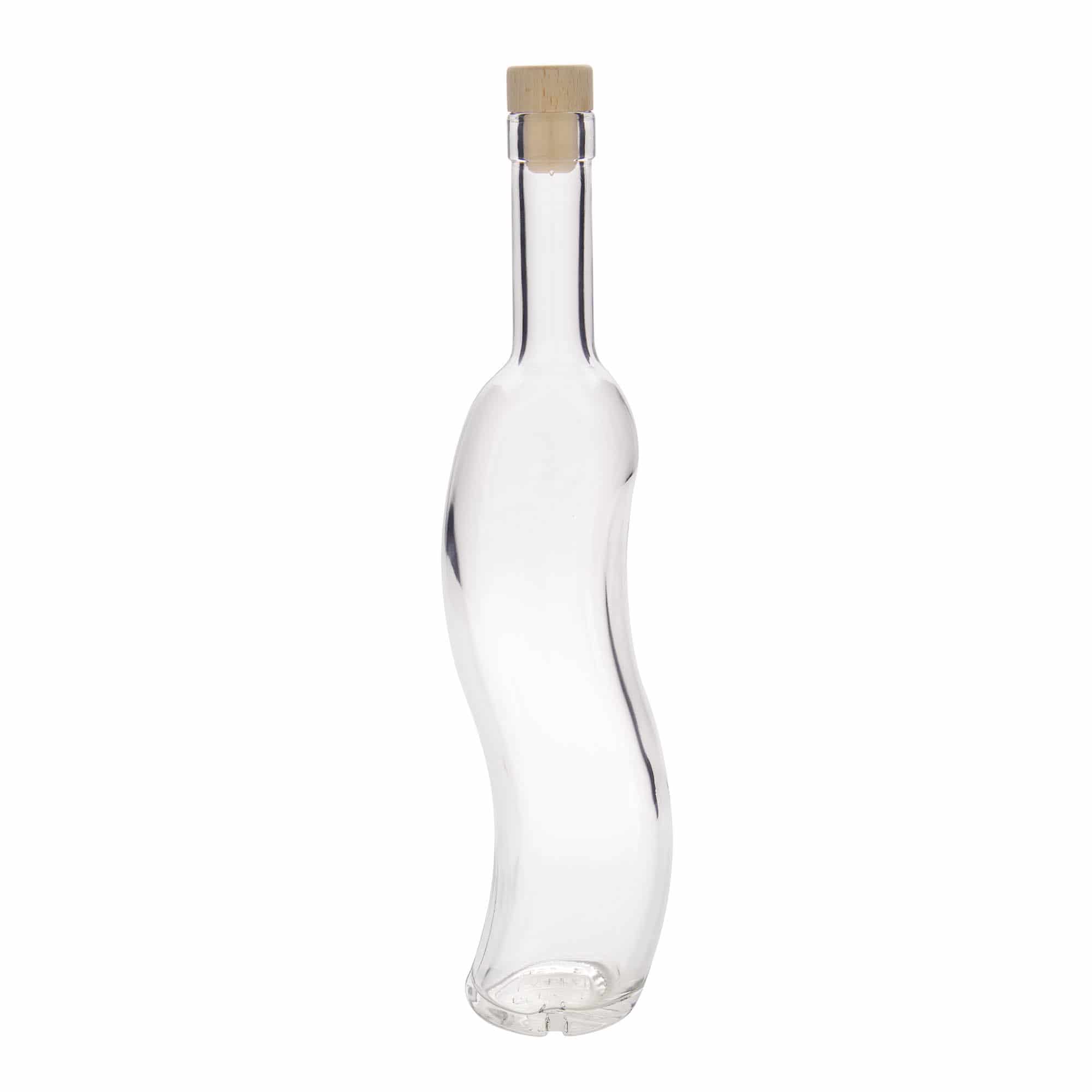 500 ml stikla pudele 'La-Ola', pusapaļa, aizdare: korķis