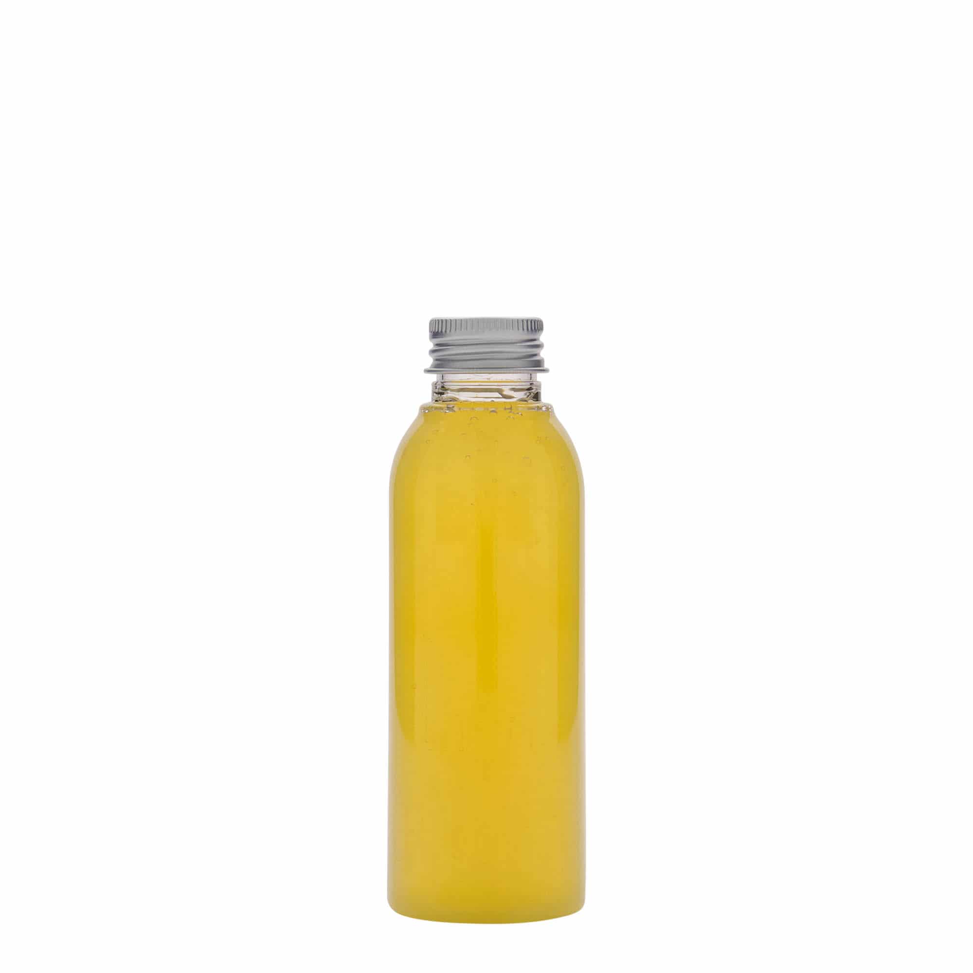 125 ml PET pudele 'Pegasus', plastmasas, aizdare: 24/410