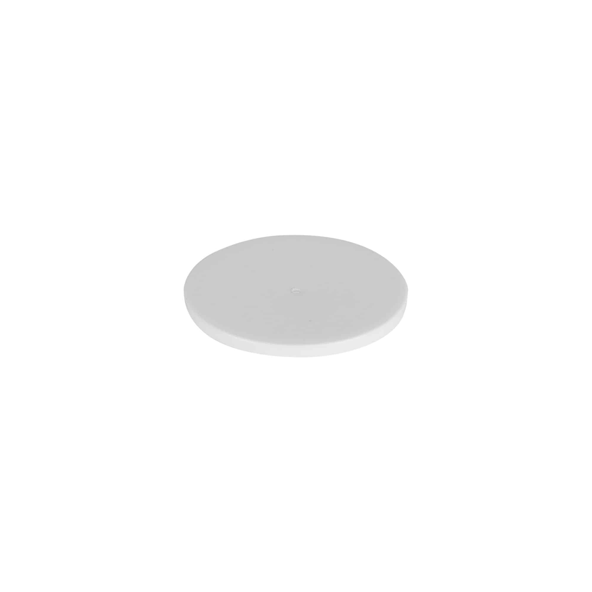 Pārklājuma disks 15 ml 'Bianca', PP plastmasa, balts
