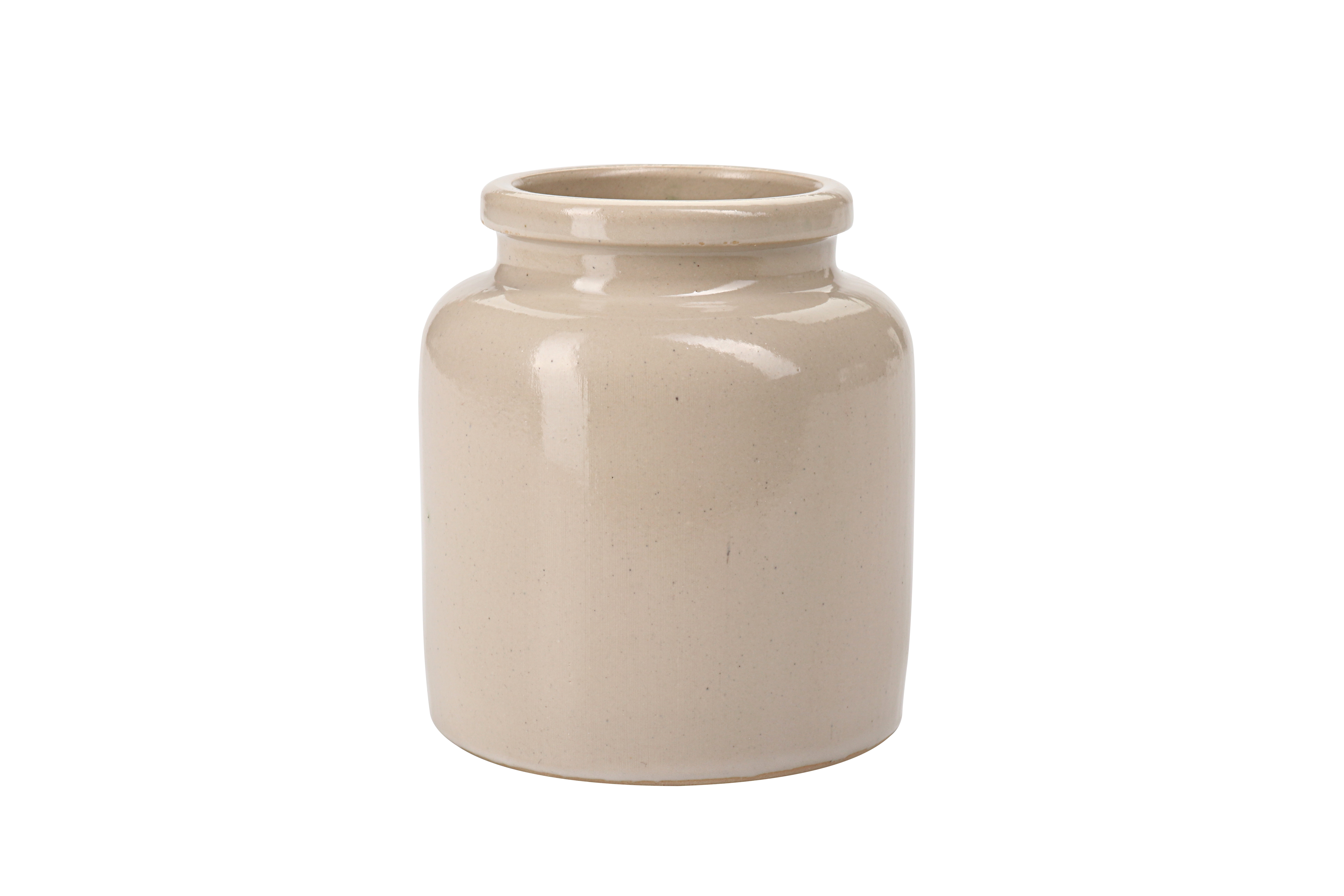 270 ml māla trauks, keramika, bēšs, atvere: pārklājams vāks