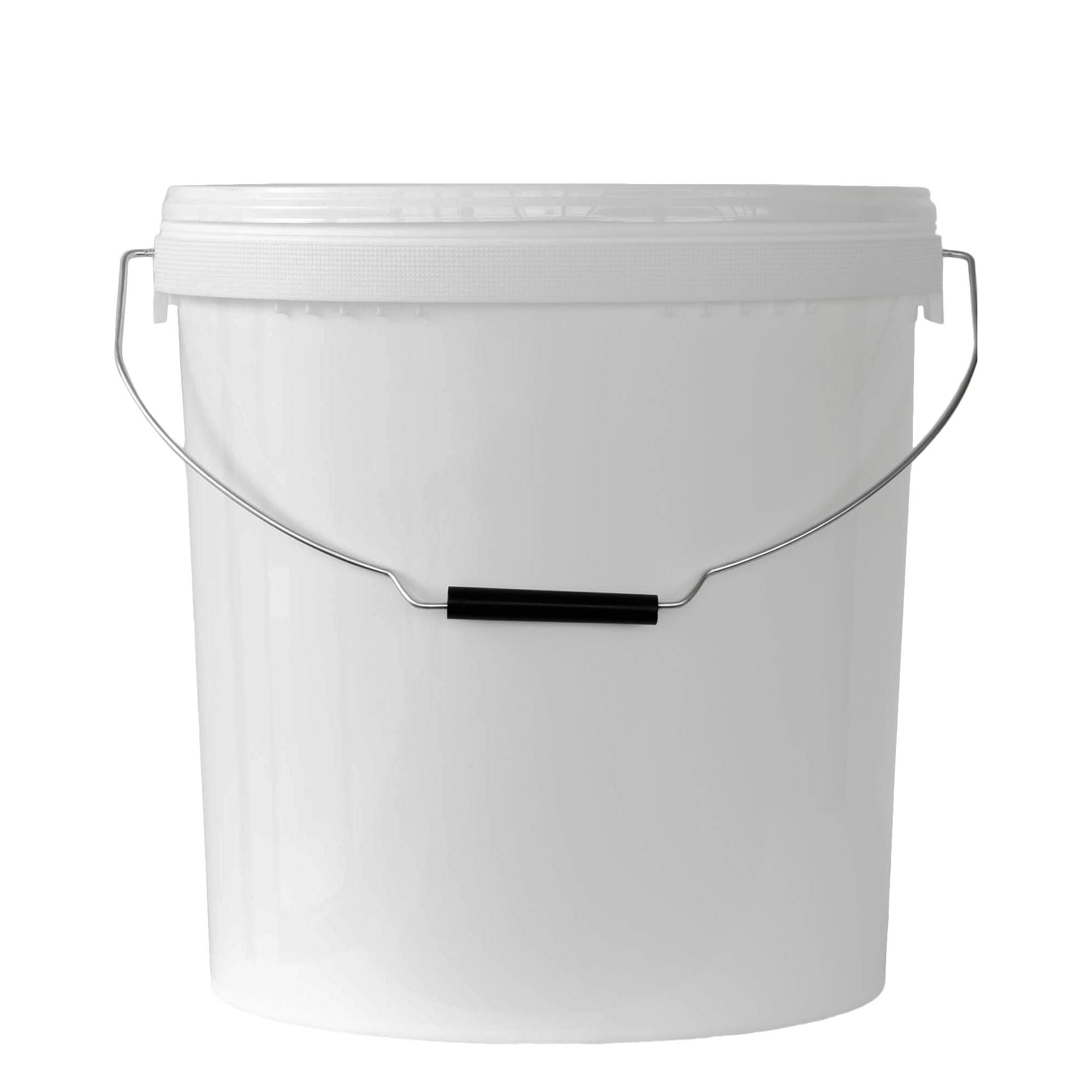 20 l spainis, PP plastmasa, balts