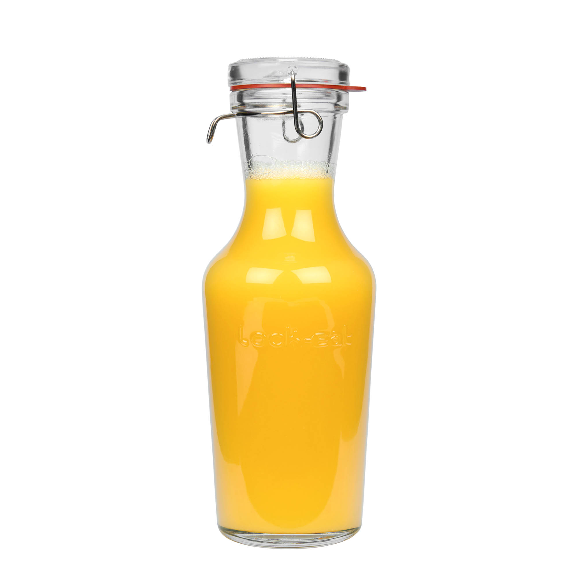 1.000 ml stikla karafe 'Lock-Eat', atvere: stieples aizbāznis 1.000 ml stikla karafe 'Lock-Eat', atvere: stieples aizbāznis
