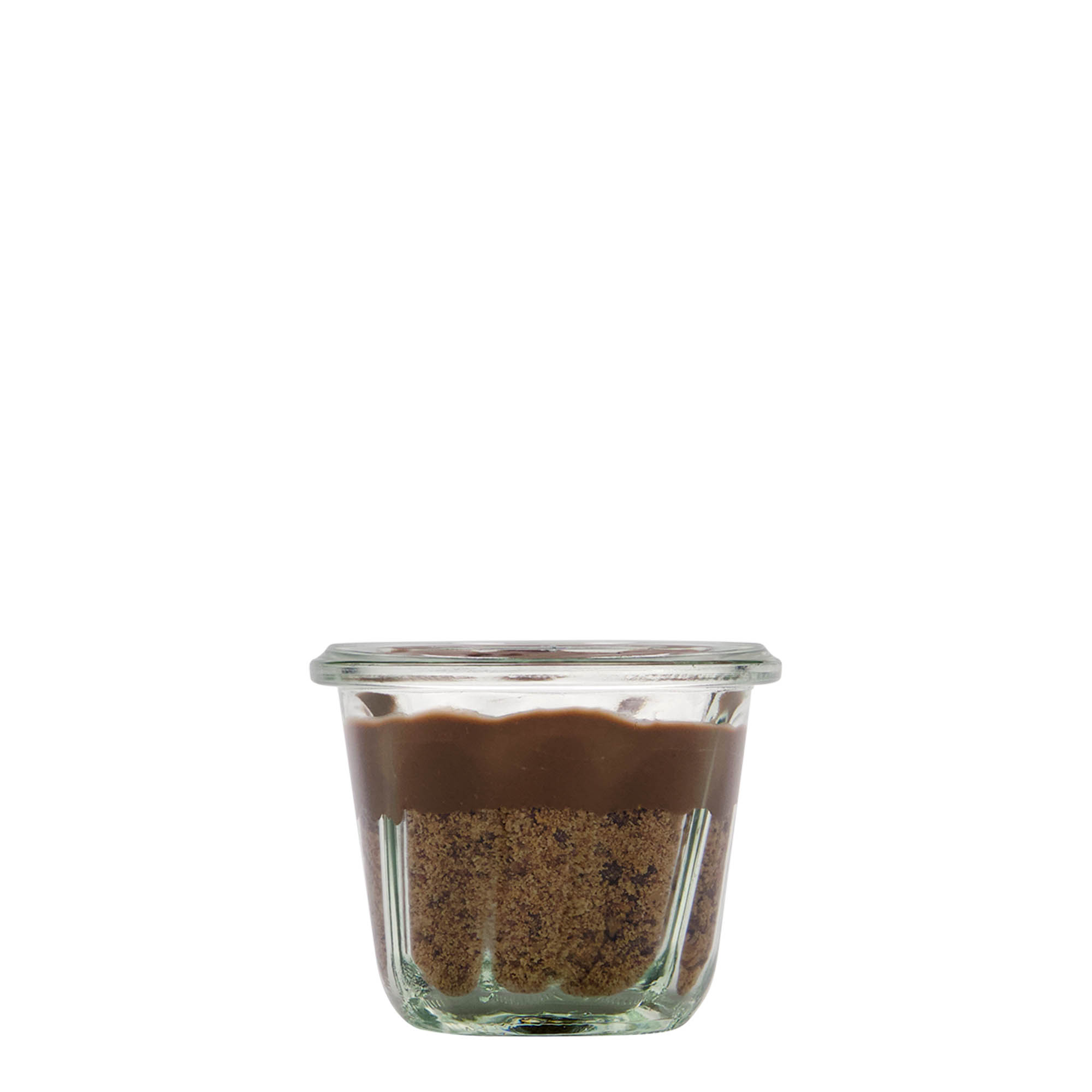 80 ml WECK-Gugelhupf stikla burka, atvere: apaļš rāmis