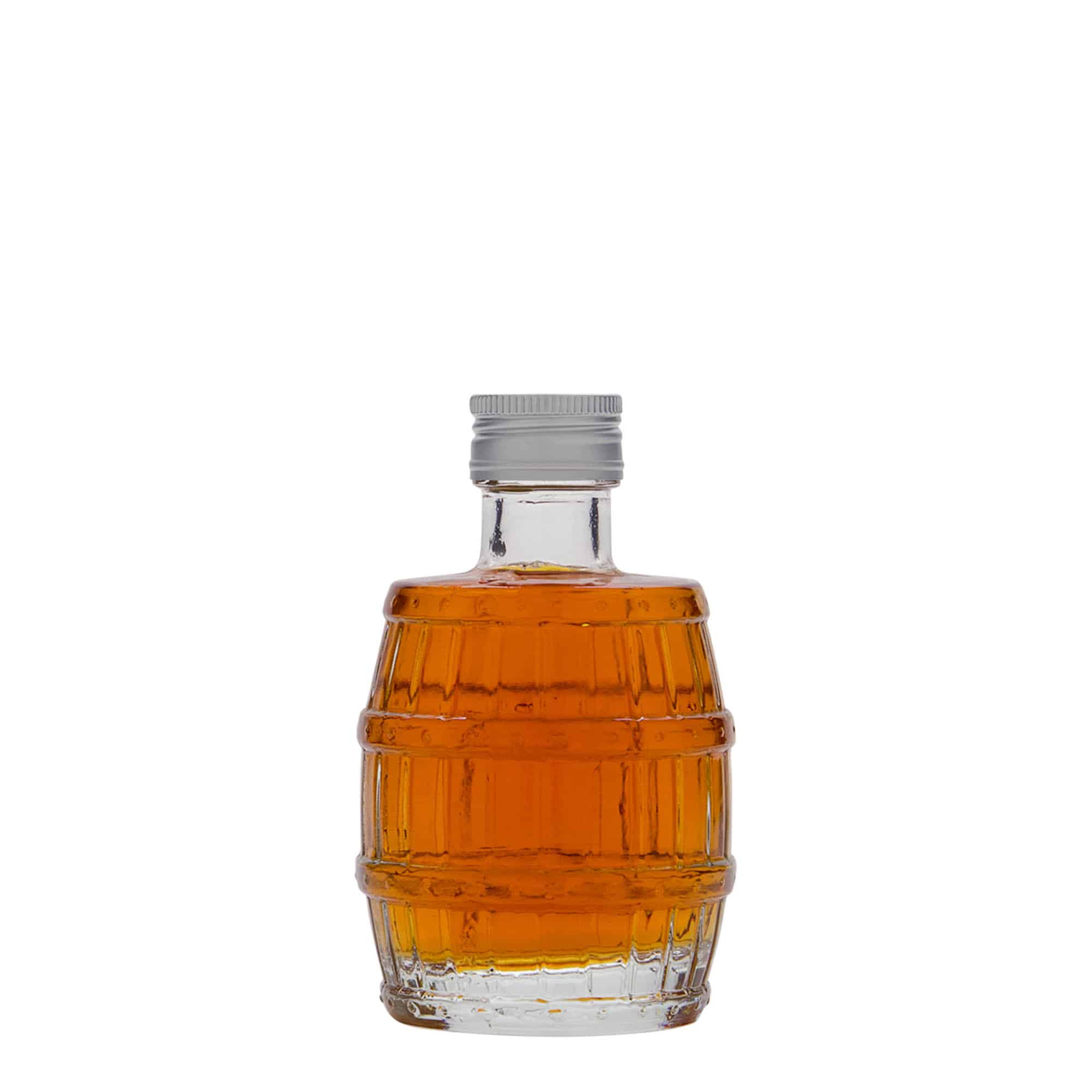 100 ml stikla pudele 'Muca', aizdare: PP 24