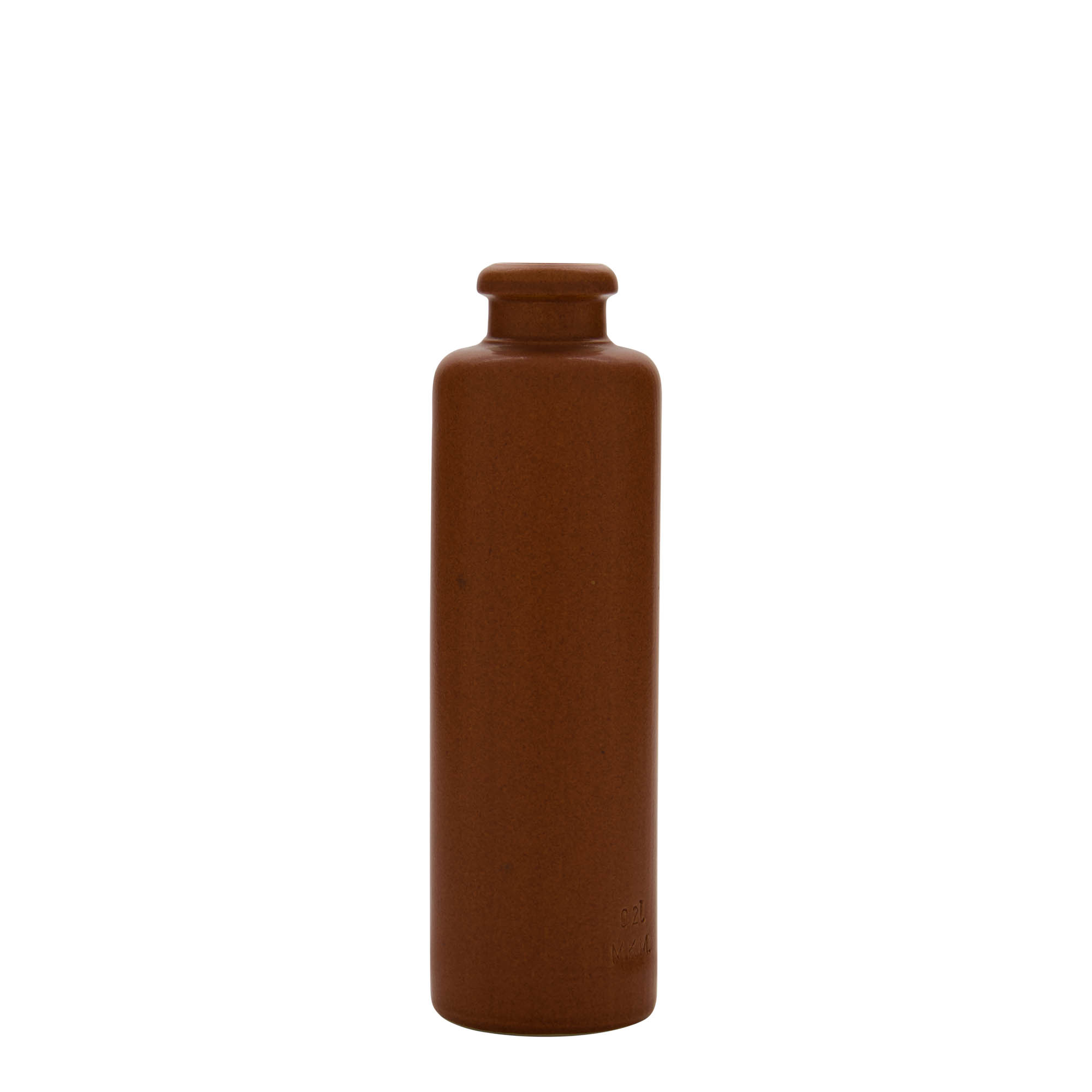 200 ml māla krūze, keramikas izstrādājums, sarkani-brūna, atvere: korķis