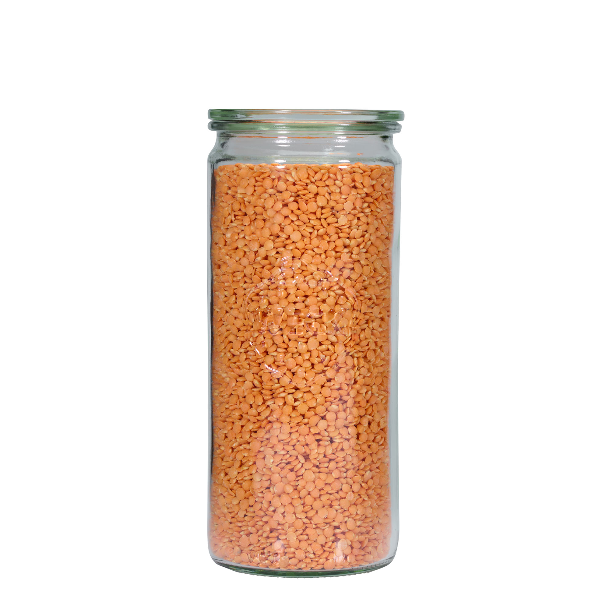 1,040 ml WECK cilindrveida stikls, atvere: apaļa mala 1,040 ml WECK cilindrveida stikls, atvere: apaļa mala